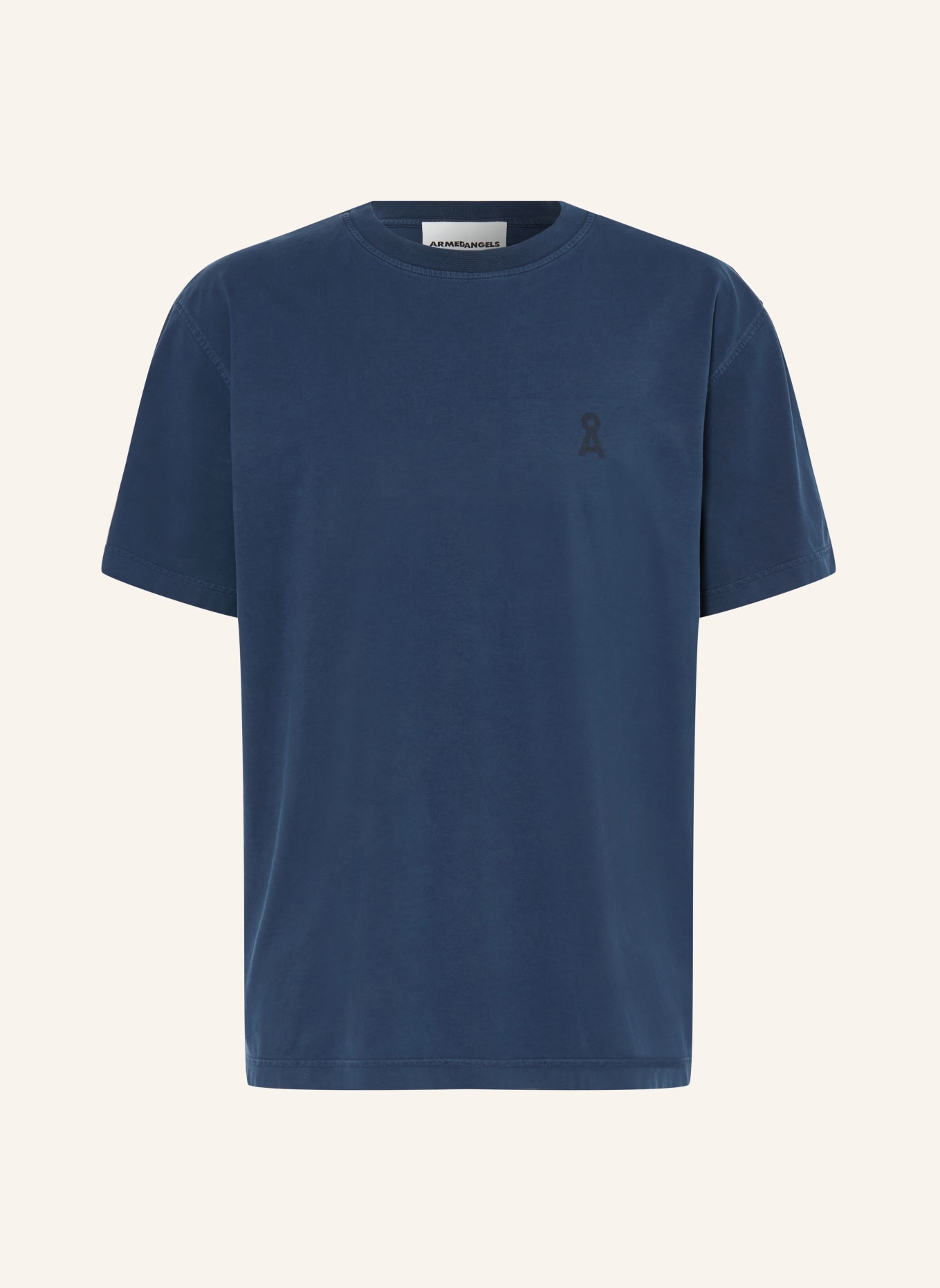 ARMEDANGELS T-Shirt MAARKOS: DUNKELBLAU