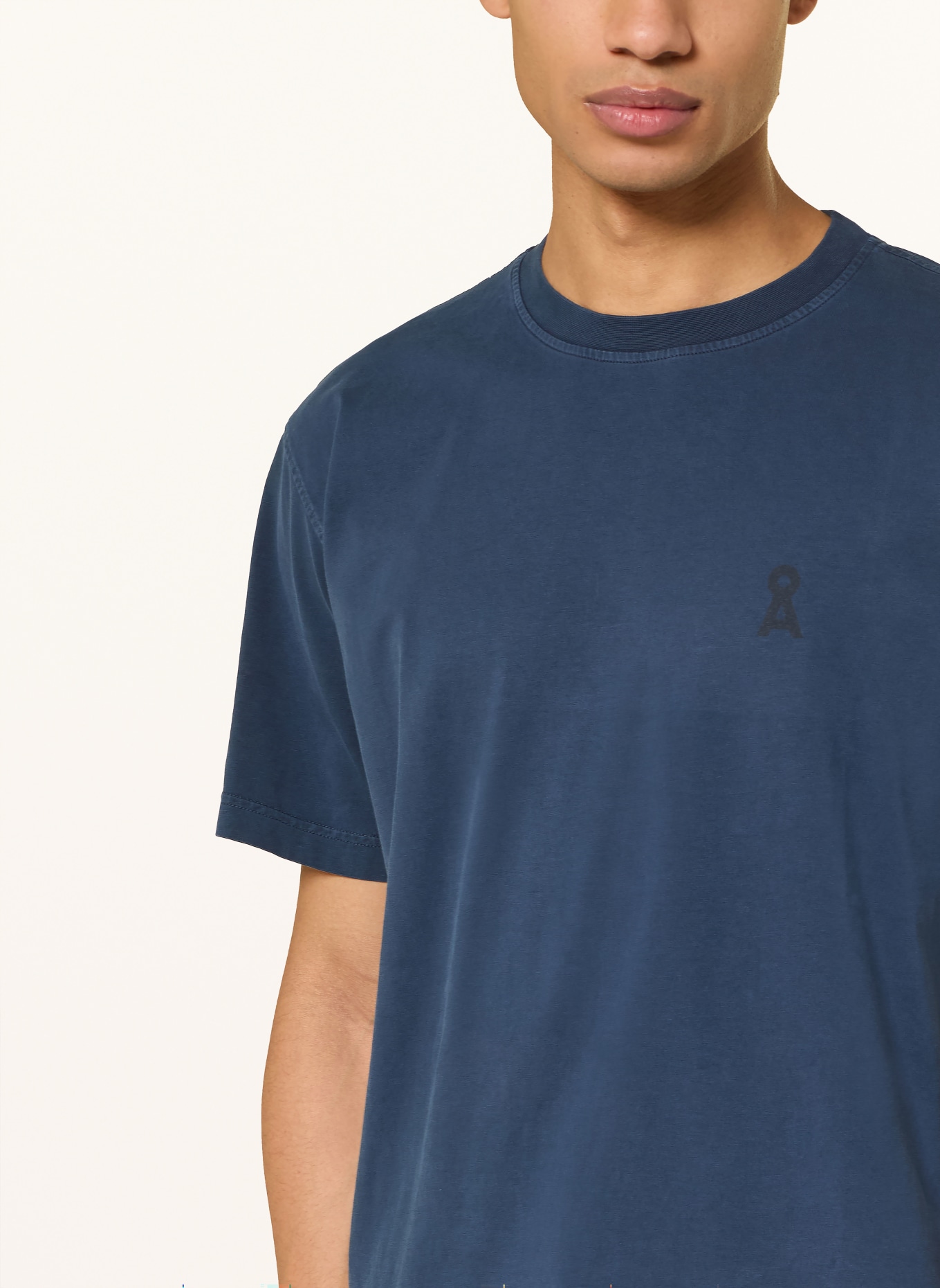 ARMEDANGELS T-Shirt MAARKOS: DUNKELBLAU