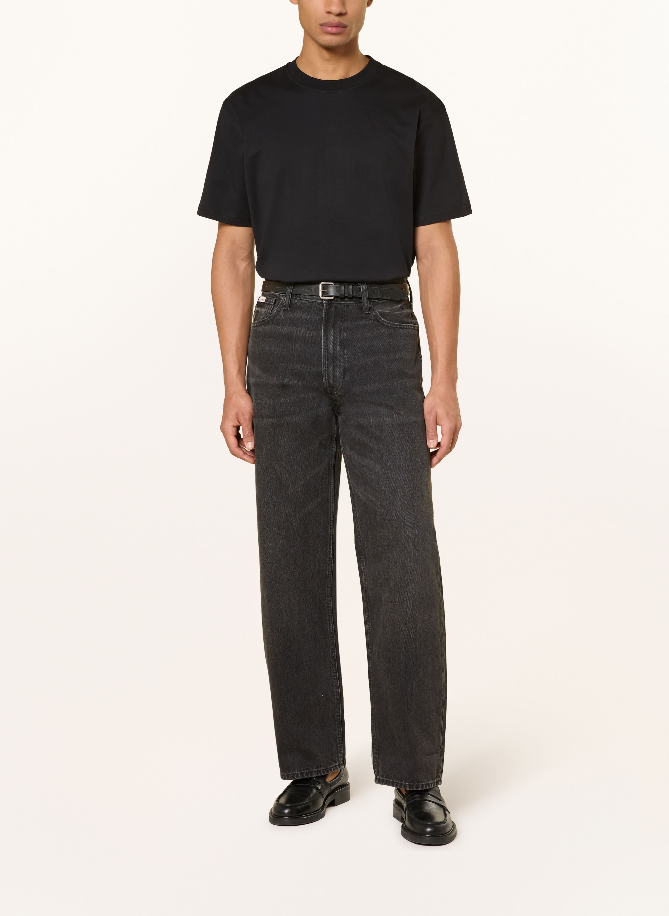 ARMEDANGELS T-shirt MAARKOS: ZWART