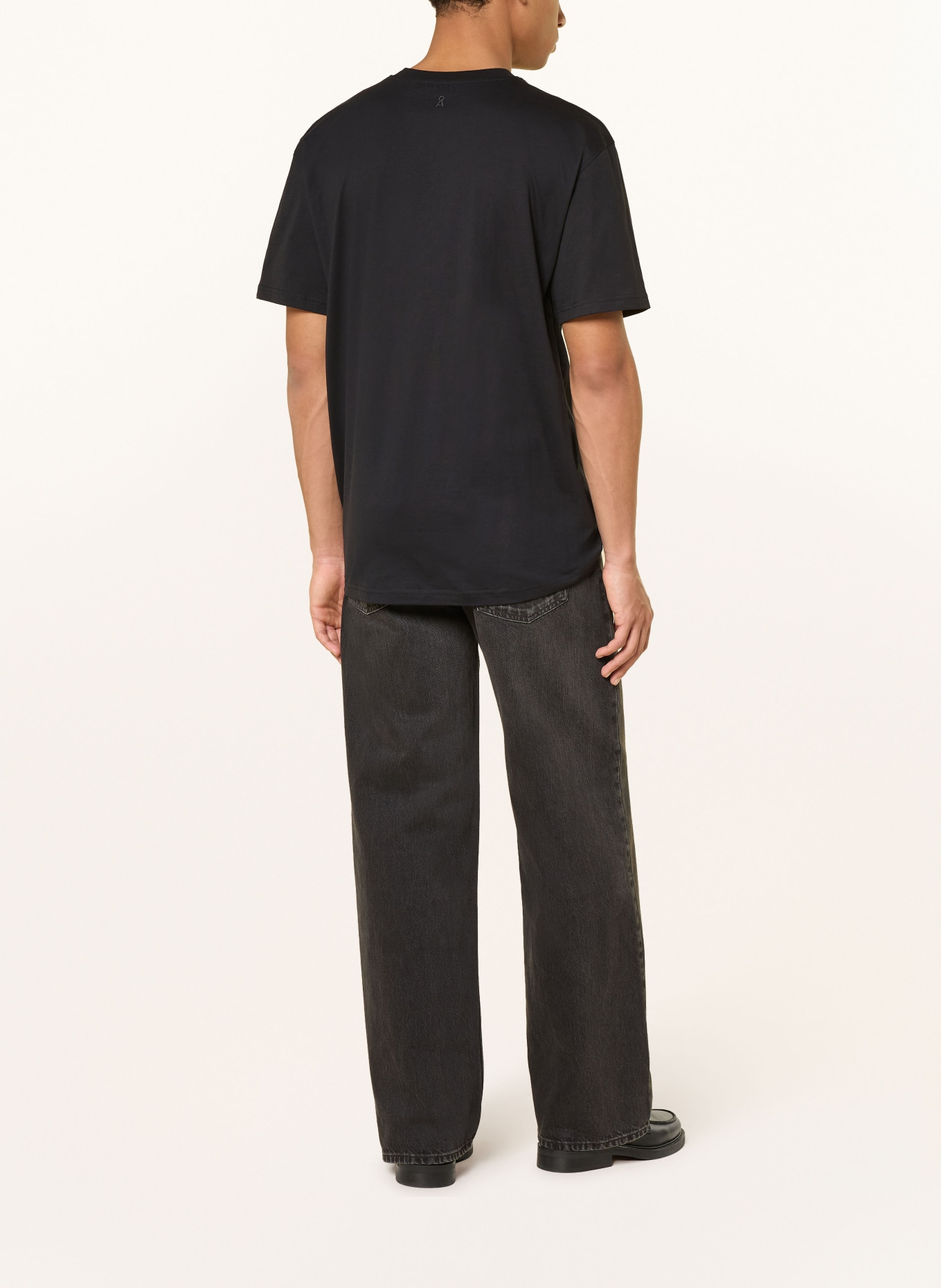 ARMEDANGELS T-shirt MAARKOS: ZWART