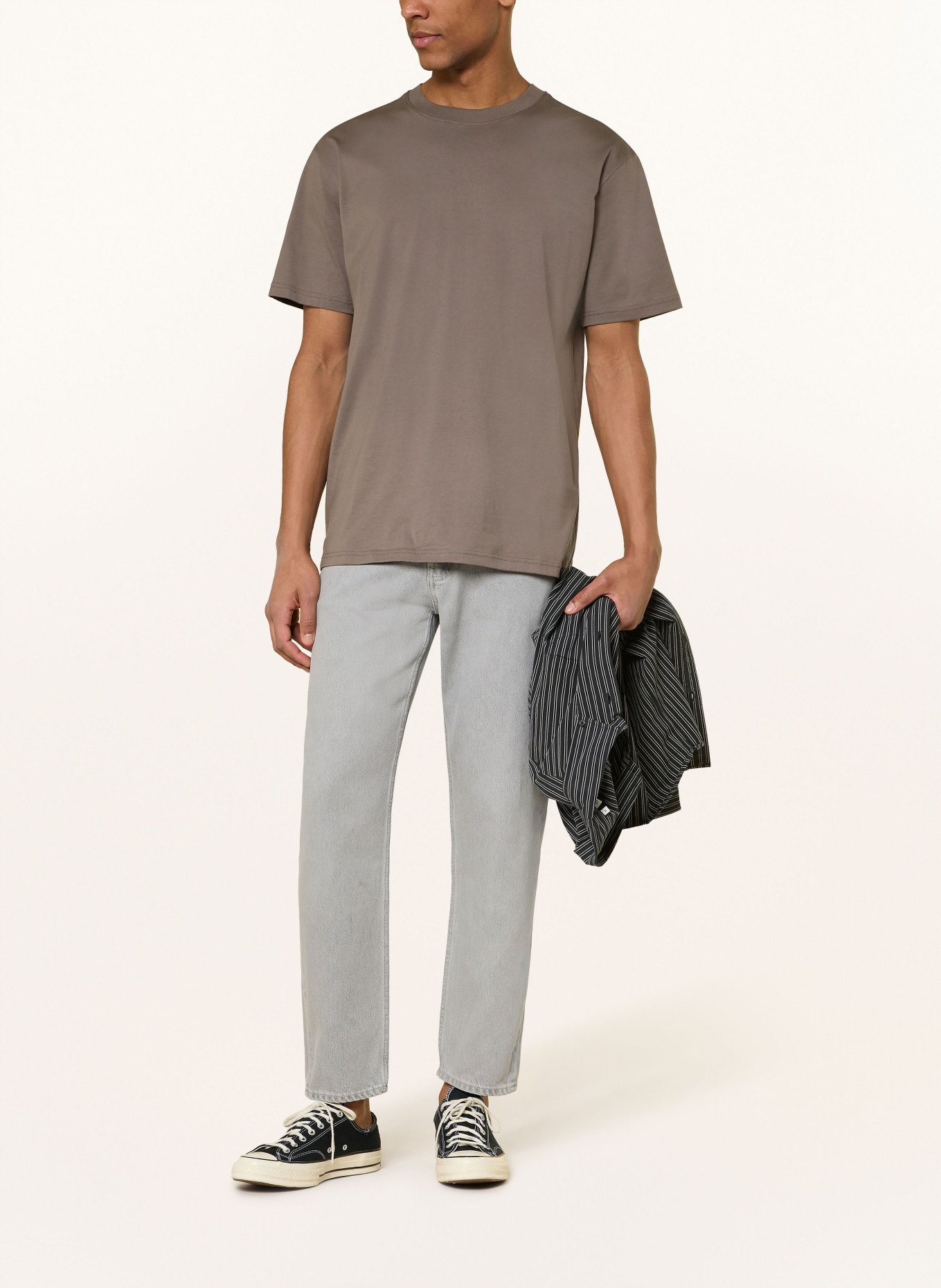 ARMEDANGELS T-Shirt MAARKOS: GRAU