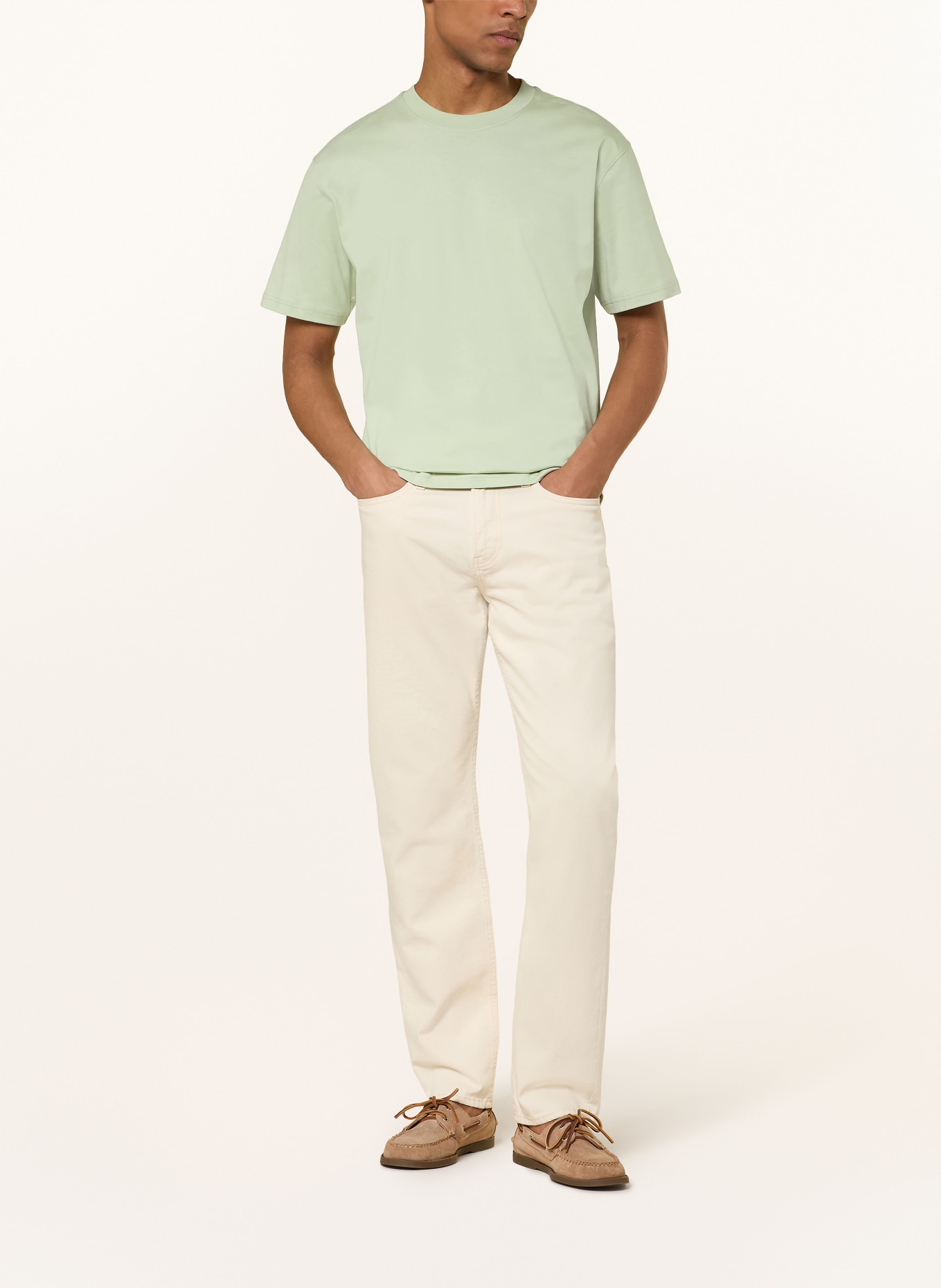 ARMEDANGELS T-Shirt MAARKOS: HELLGRÜN