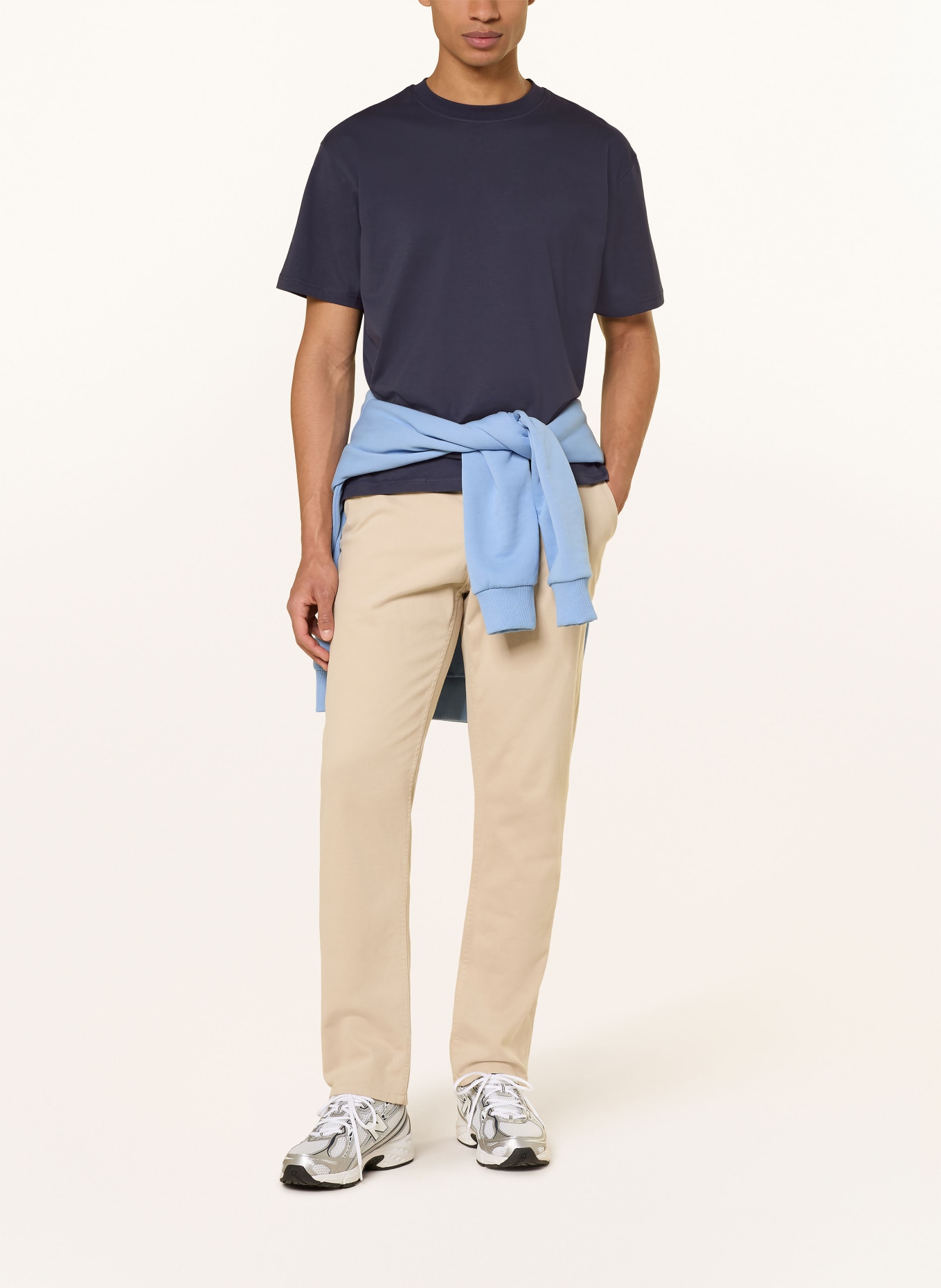 ARMEDANGELS T-Shirt MAARKOS: DUNKELBLAU