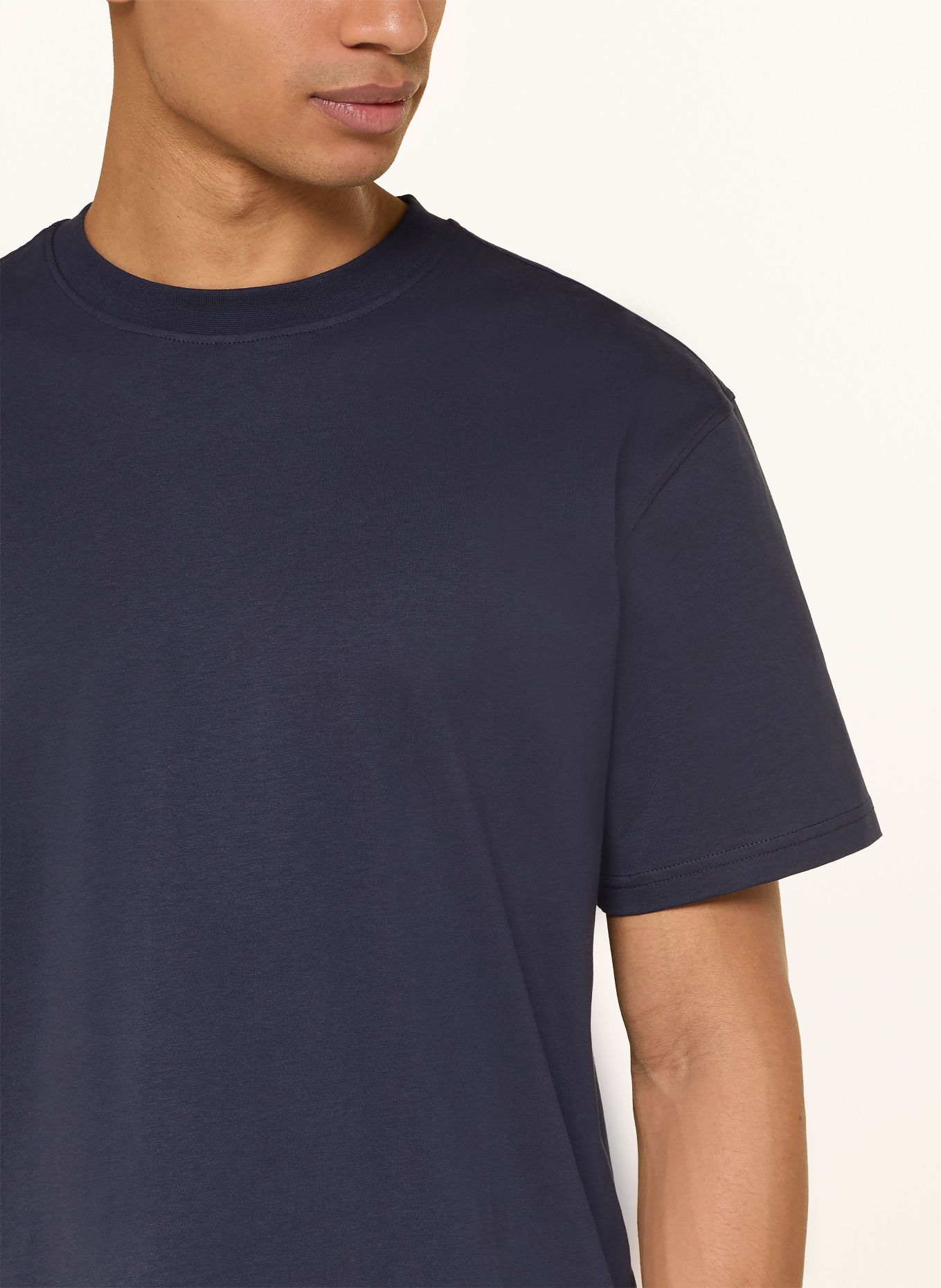 ARMEDANGELS T-Shirt MAARKOS: DUNKELBLAU