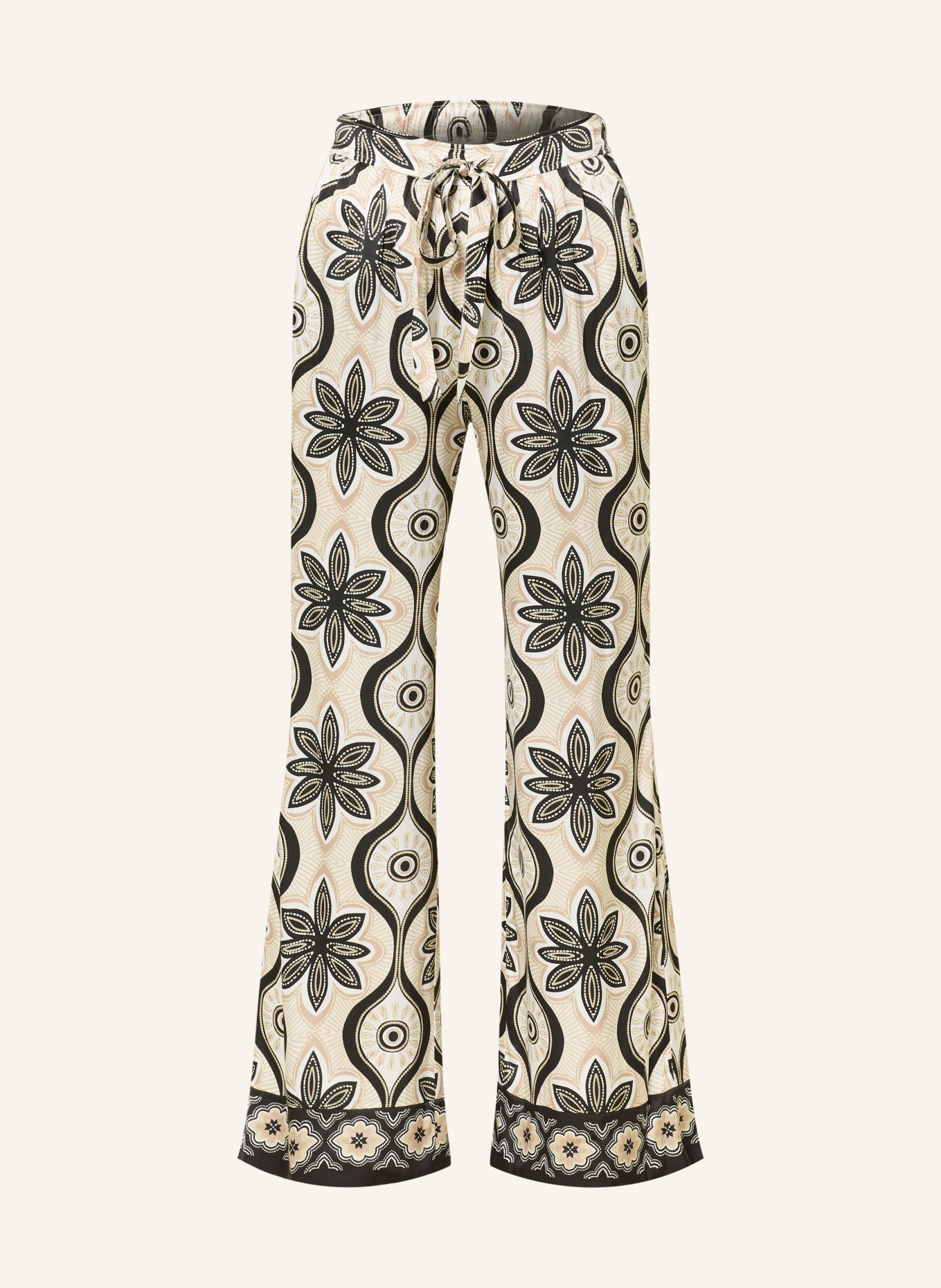 Grace Pantalon Marlene: BEIGE / BLANC / NOIR