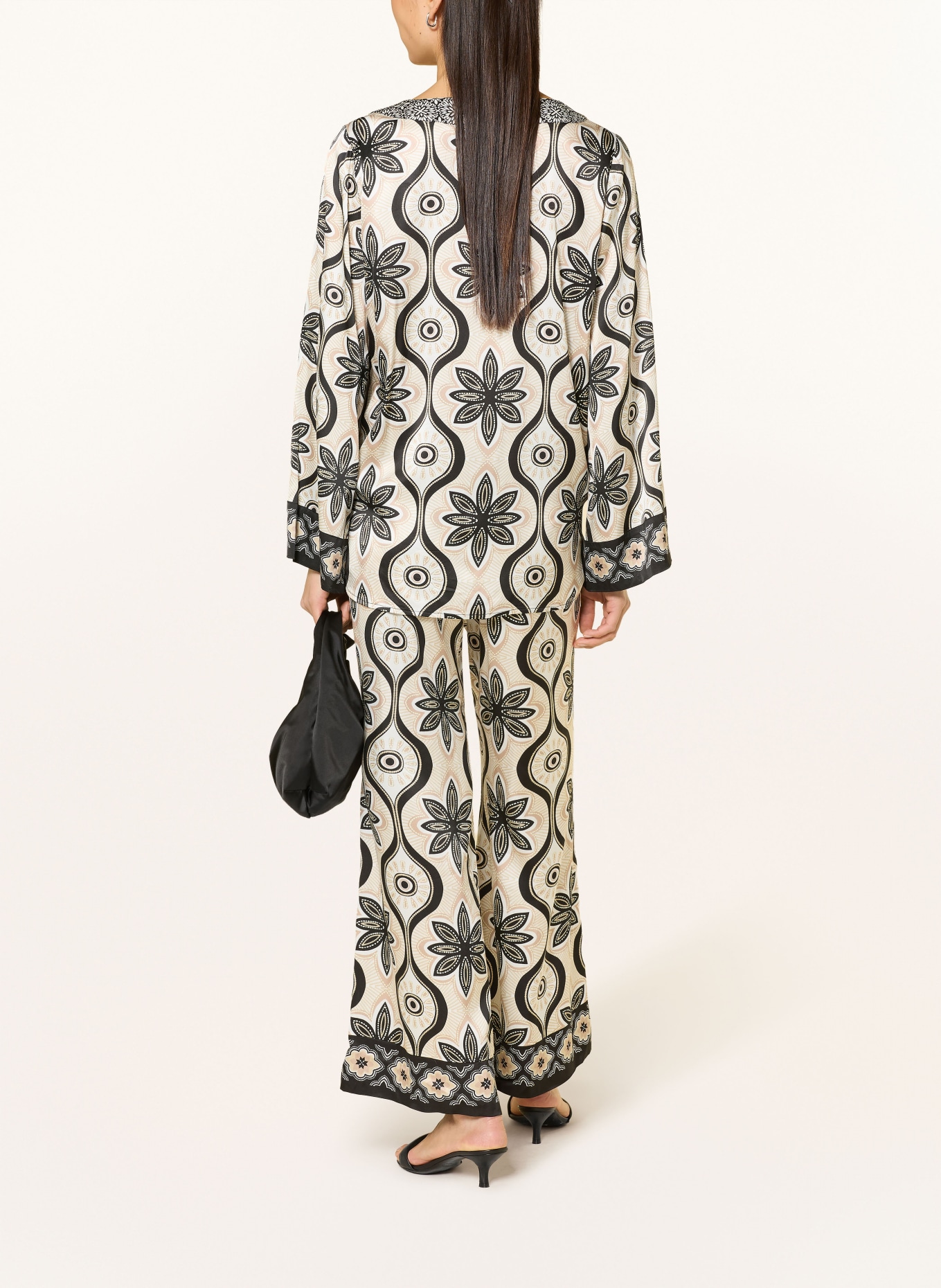 Grace Pantalon Marlene: BEIGE / BLANC / NOIR