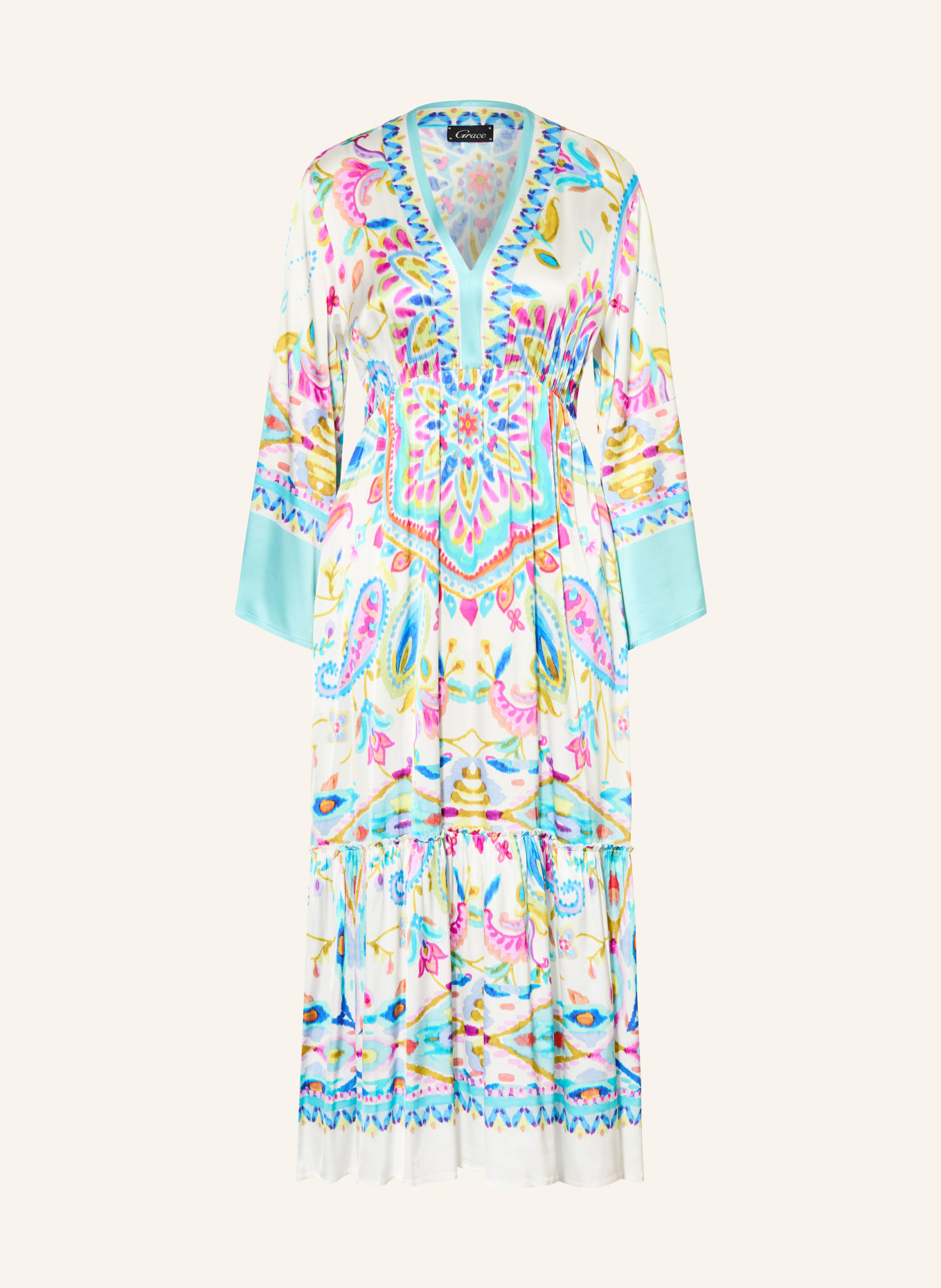 Grace robe: BLEU CLAIR / LILAS / OLIVE