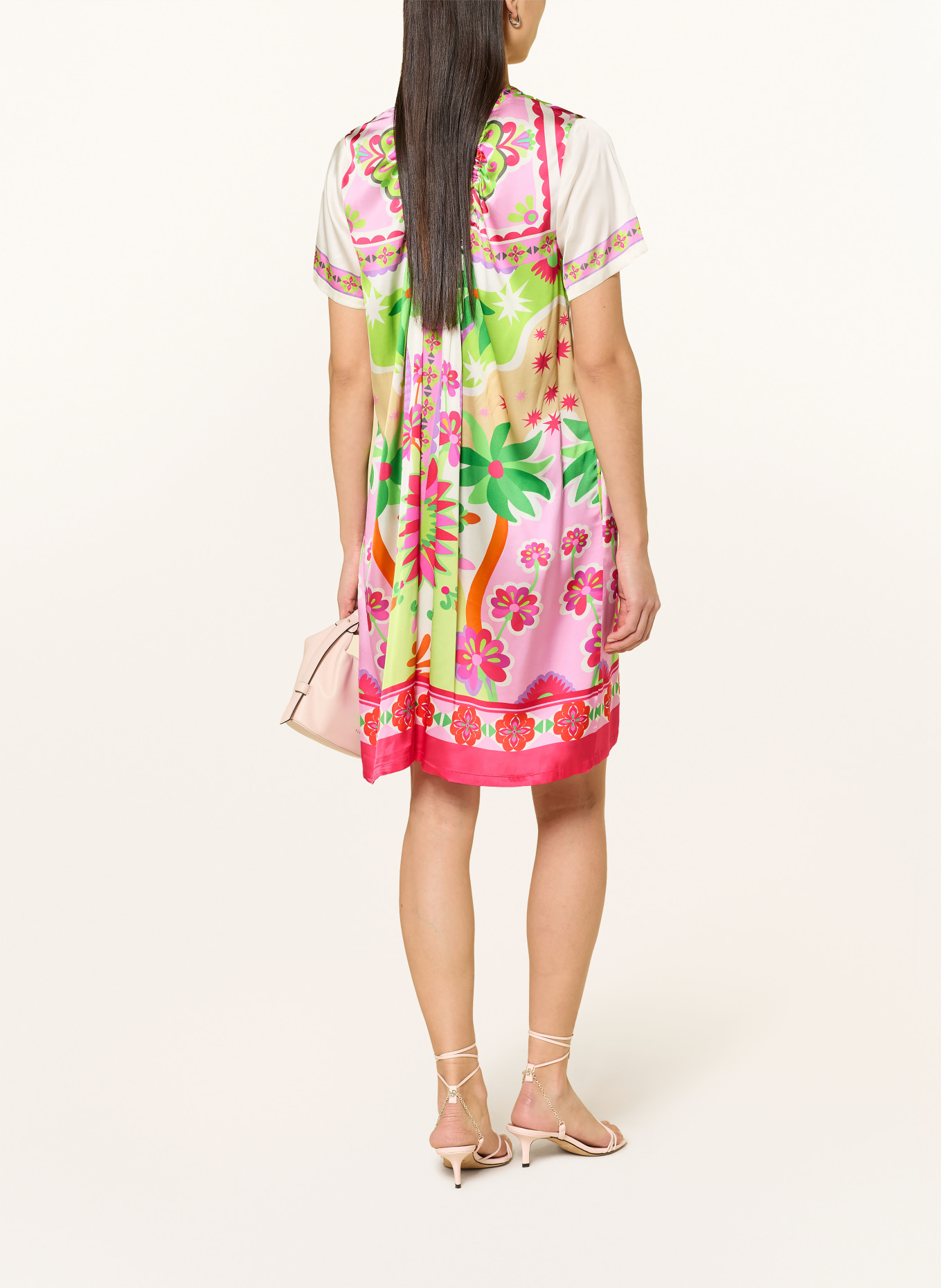 Grace robe: ROSE FUCHSIA / LILAS / VERT