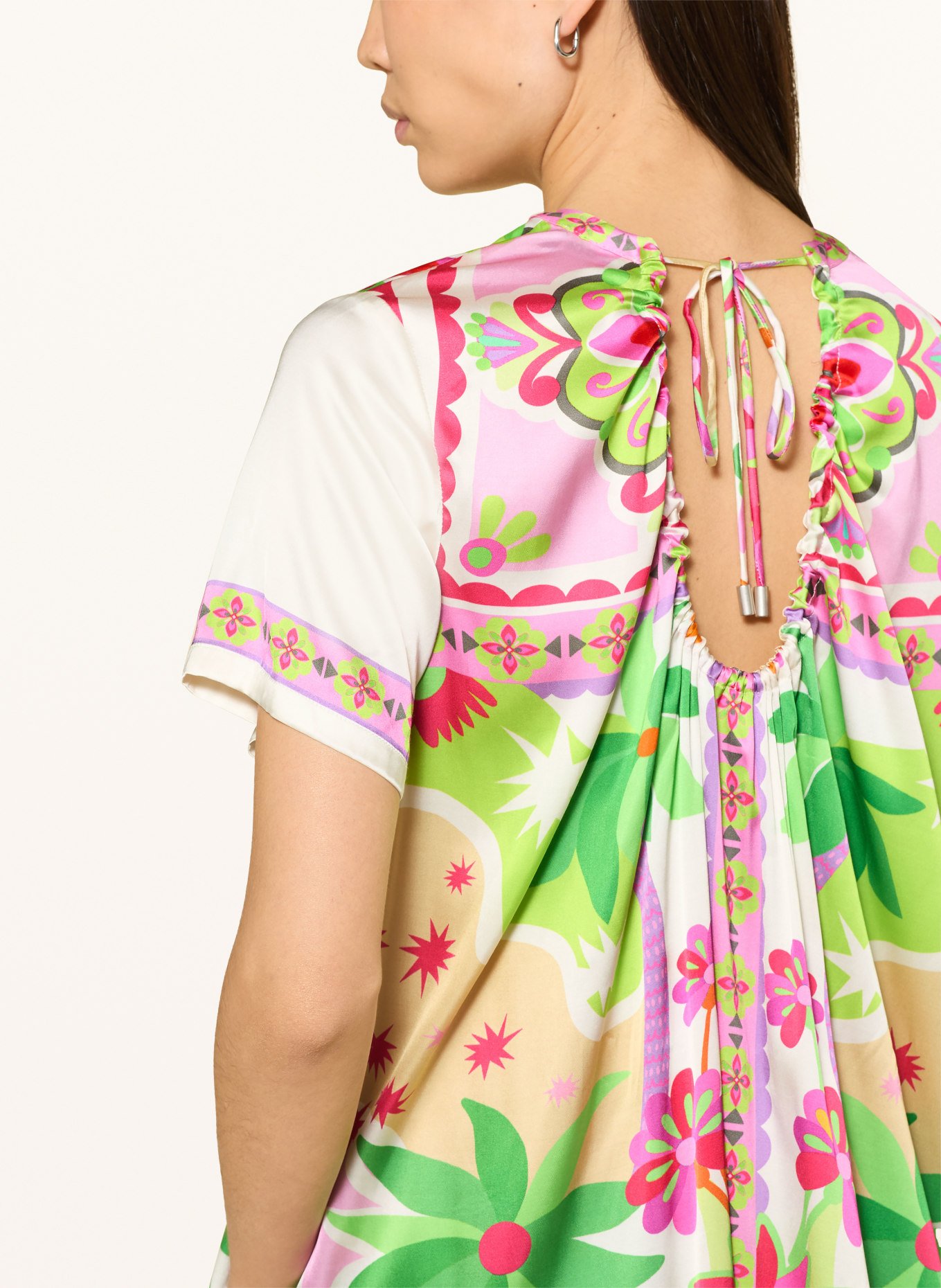 Grace robe: ROSE FUCHSIA / LILAS / VERT