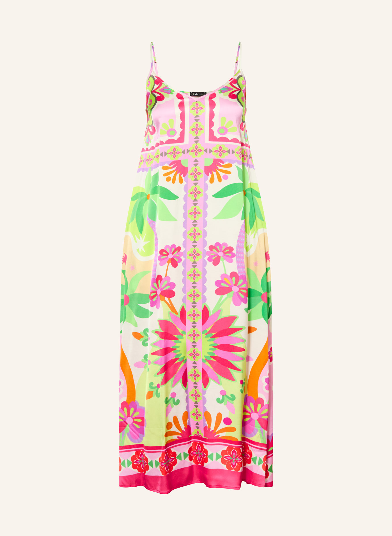 Grace robe: ROSE FUCHSIA / LILAS / VERT