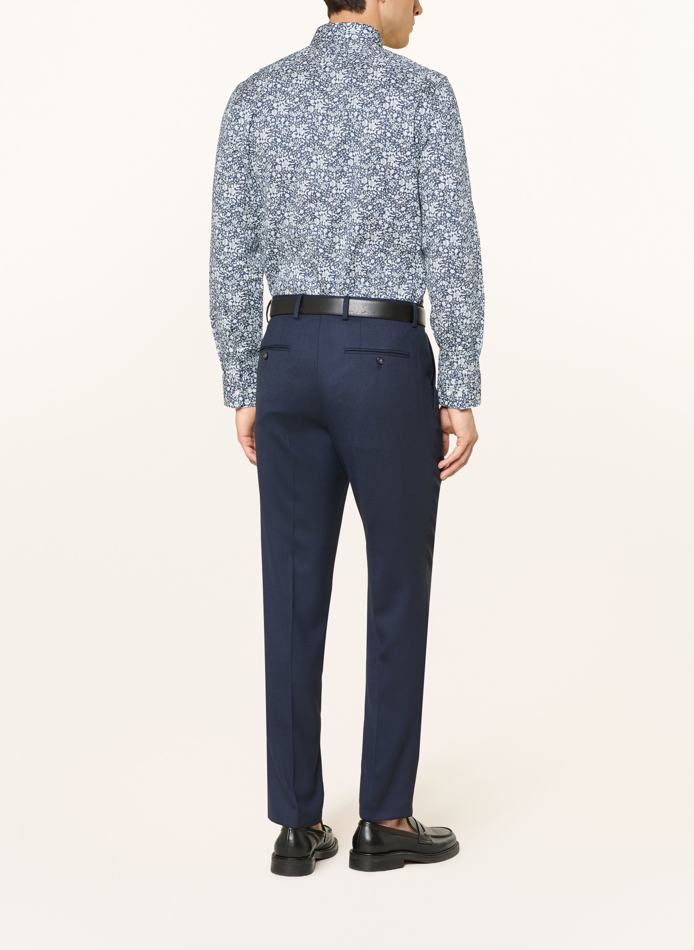 seidensticker Hemd Slim Fit: BLAU / HELLBLAU