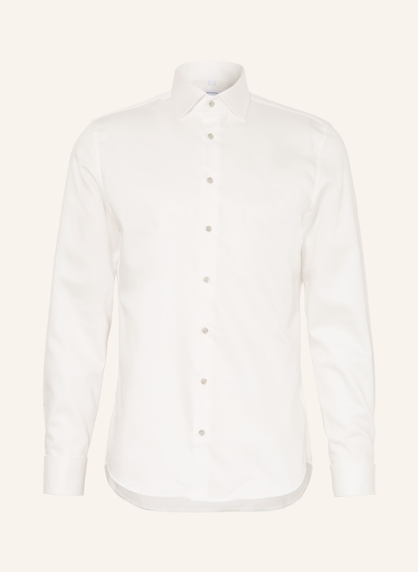 seidensticker Slim fit shirt: WHITE