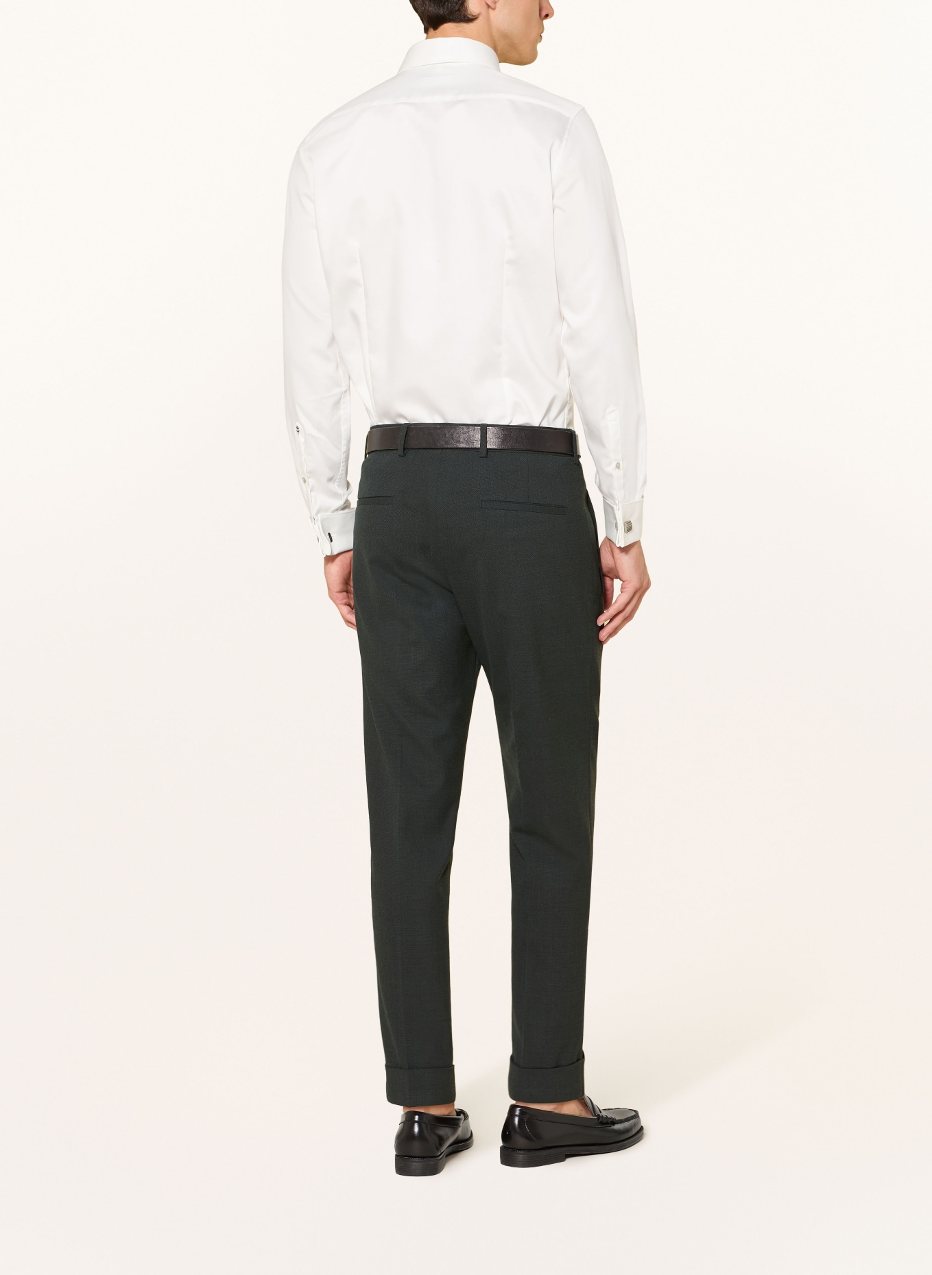 seidensticker Slim fit shirt: WHITE