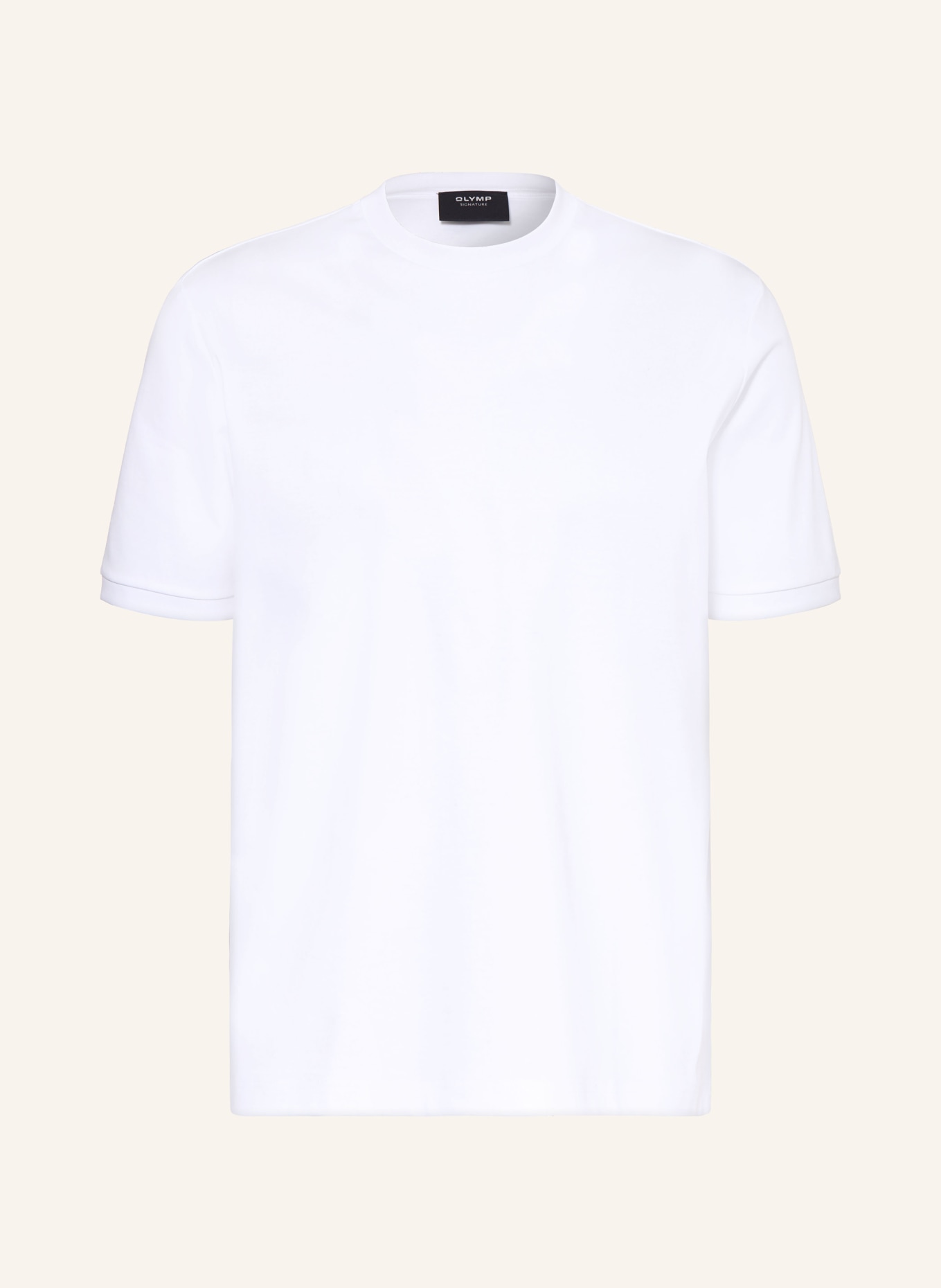 OLYMP SIGNATURE tričko: BÍLÁ