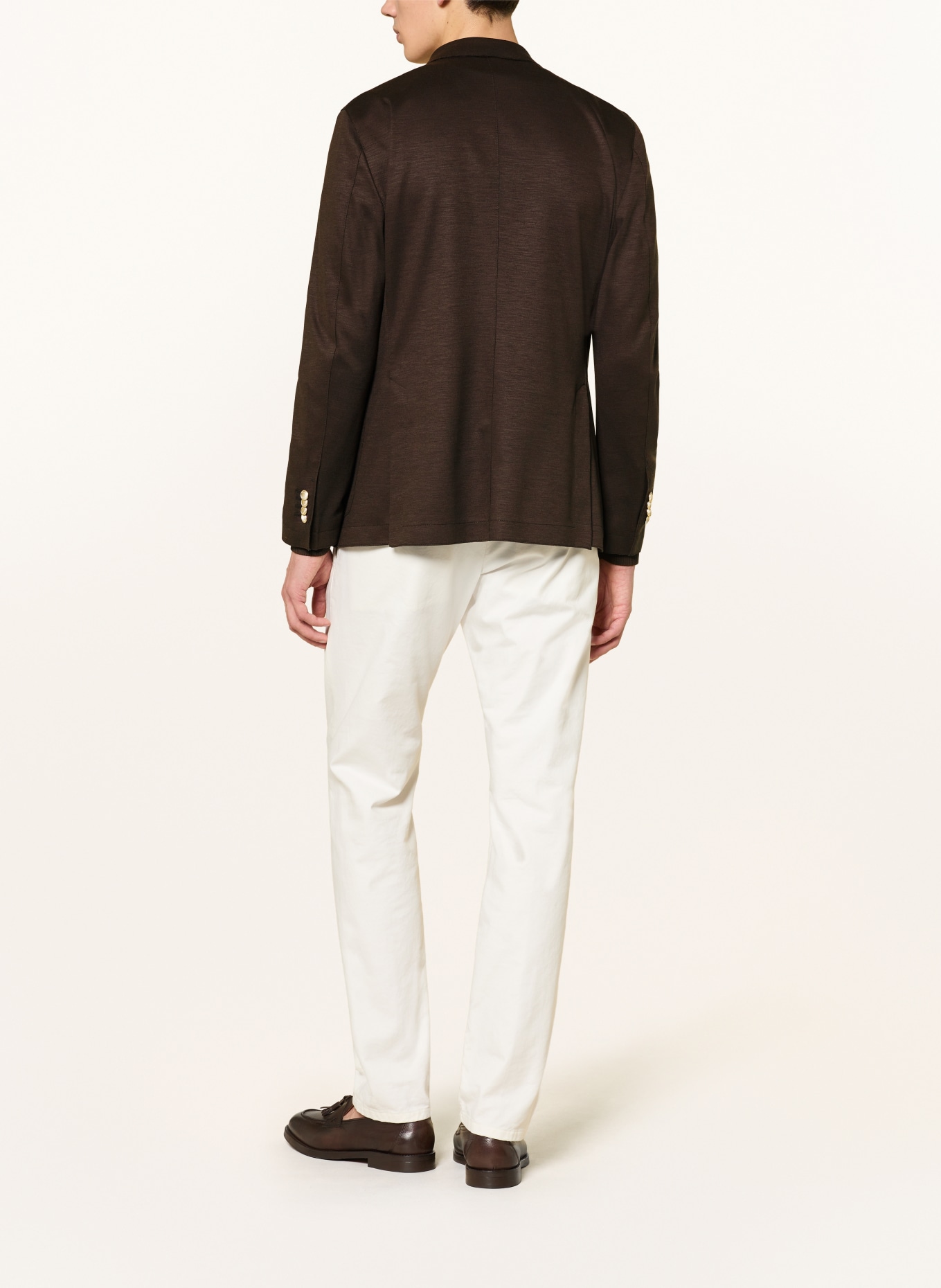 windsor. Marynarka SALINO Extra Slim Fit: CIEMNOBRĄZOWY