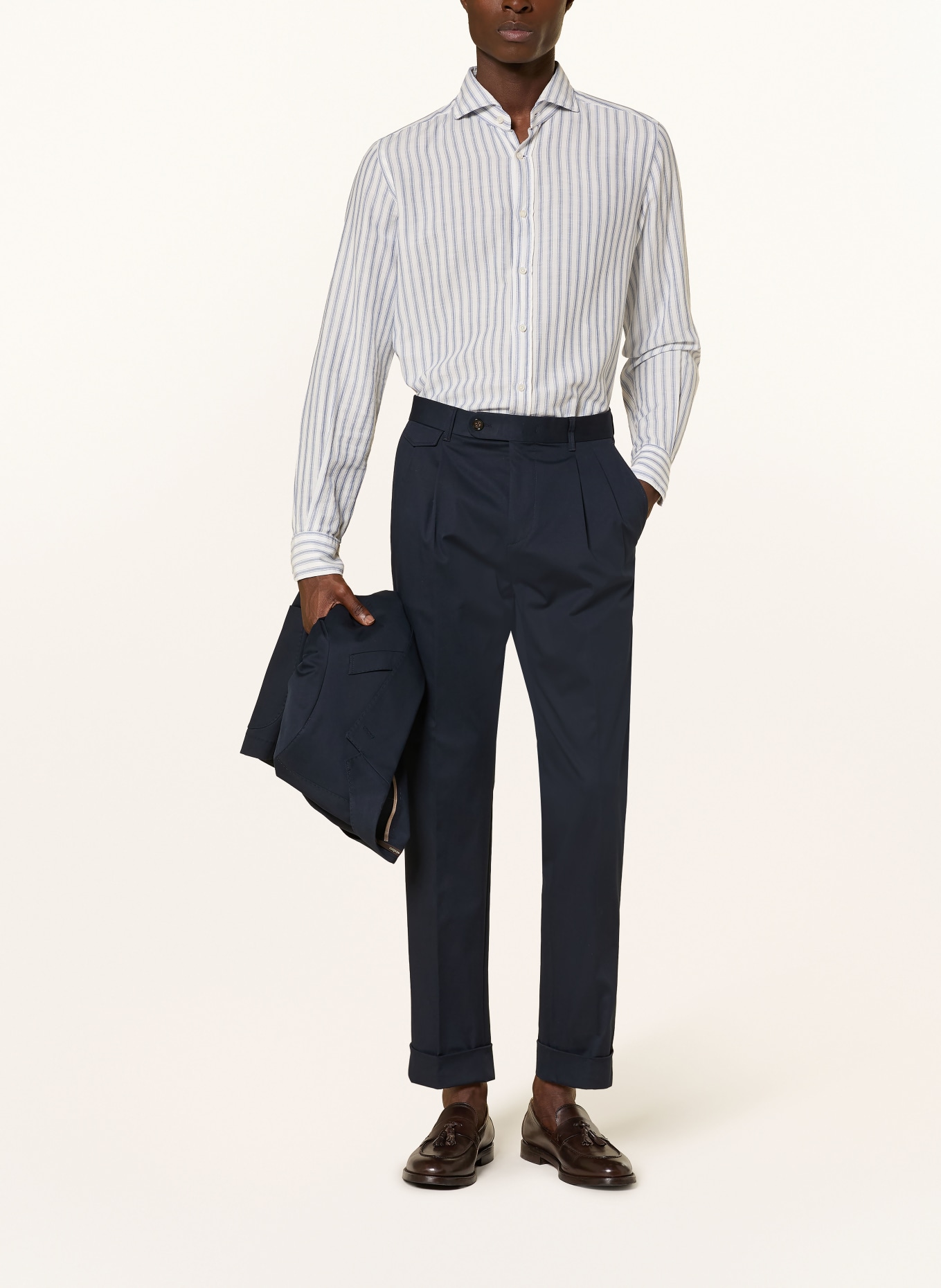 windsor. Anzughose Extra Slim Fit: 410 Navy 410