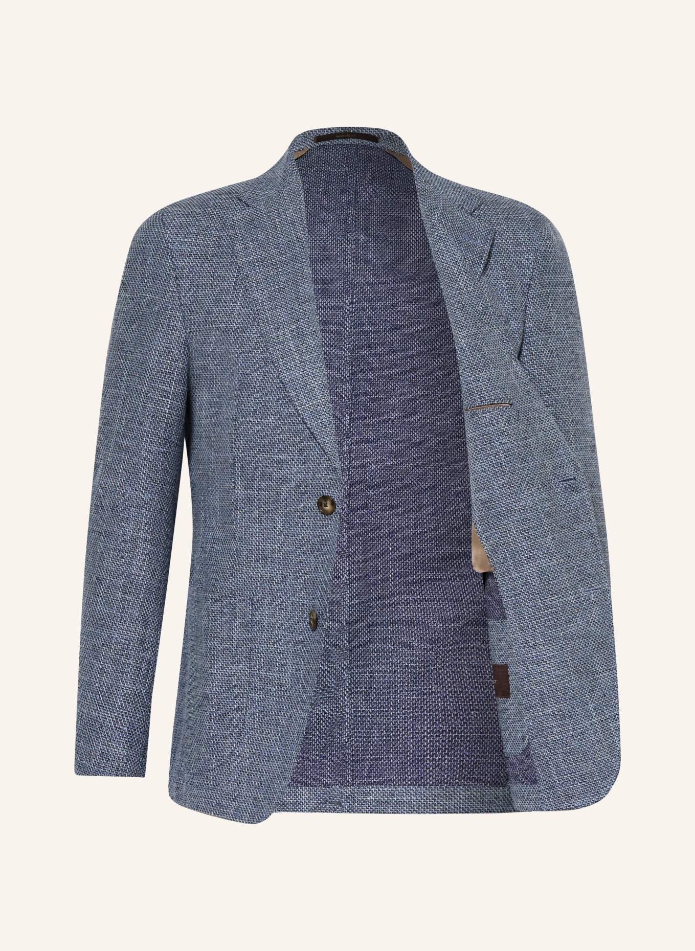 windsor. Veste GIRO coupe ajustée: BLEU CLAIR / BLEU FONCÉ