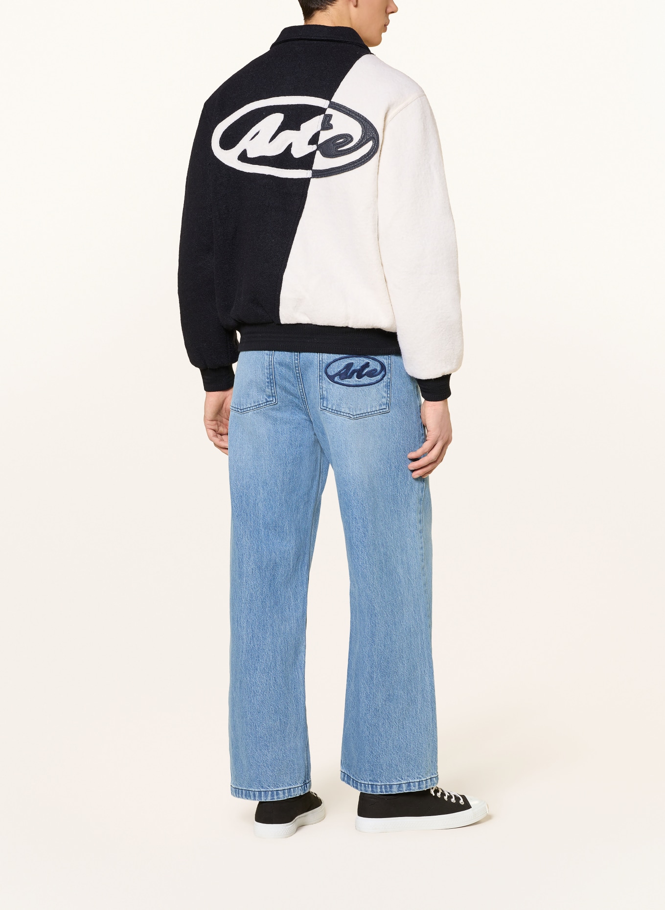 Arte Antwerp Regular Fit Jeans: 488 DENIM BLEACH