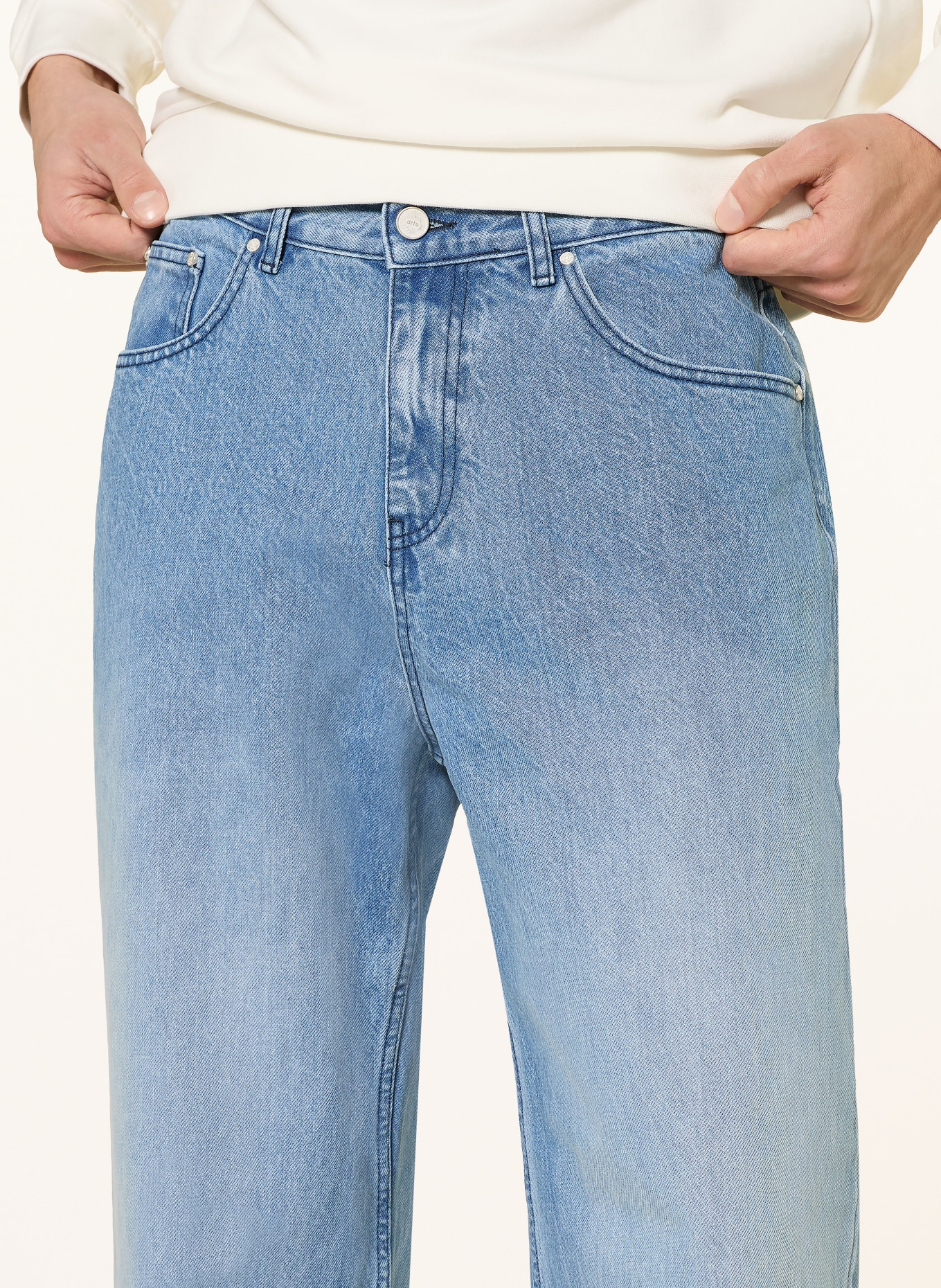 Arte Antwerp Regular Fit Jeans: 488 DENIM BLEACH