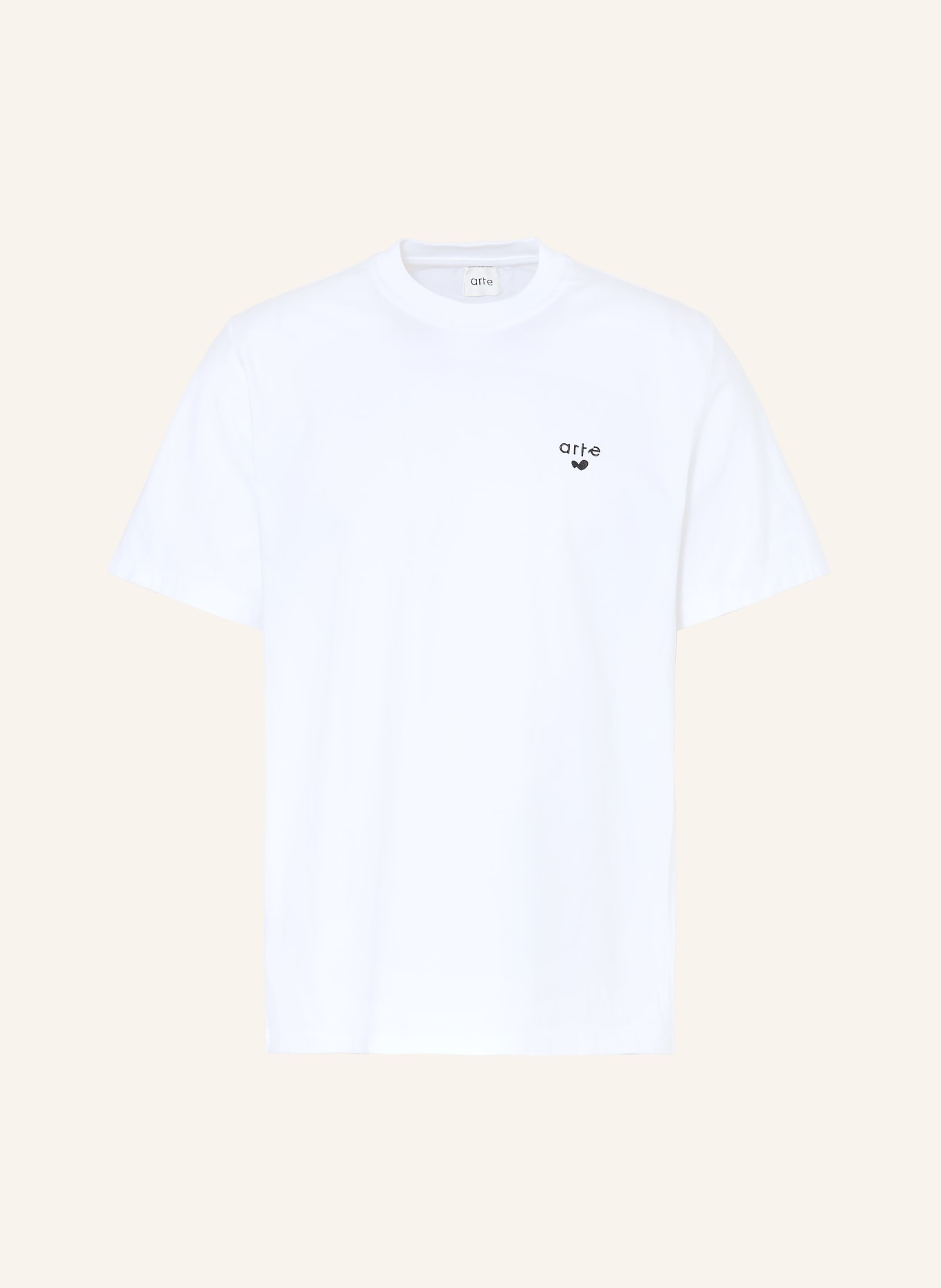 Arte Antwerp T-shirt: WHITE / BLACK