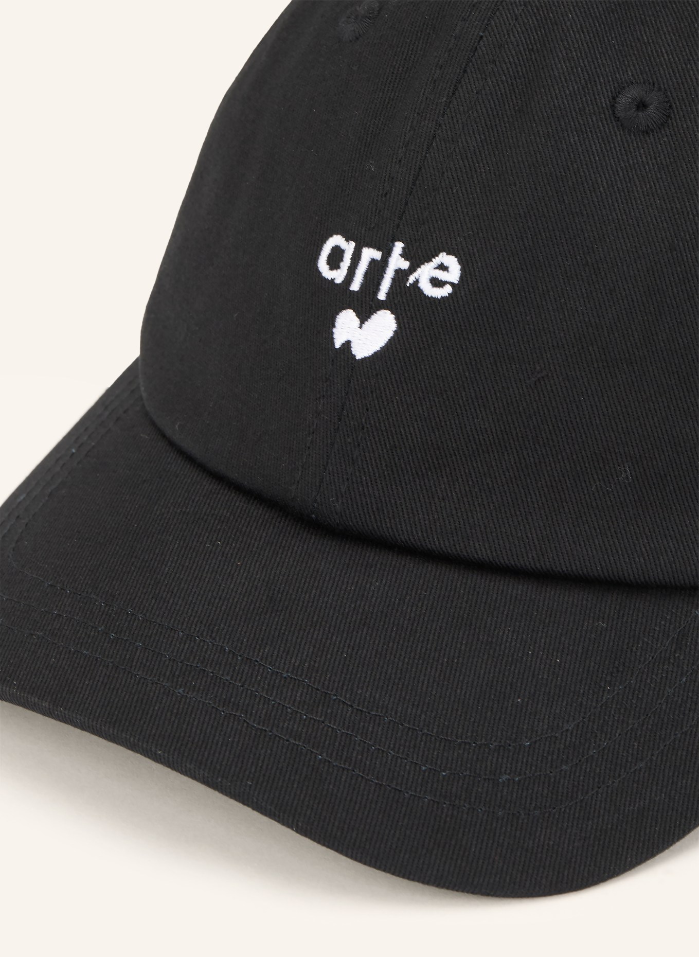 Arte Antwerp cap: BLACK / WHITE