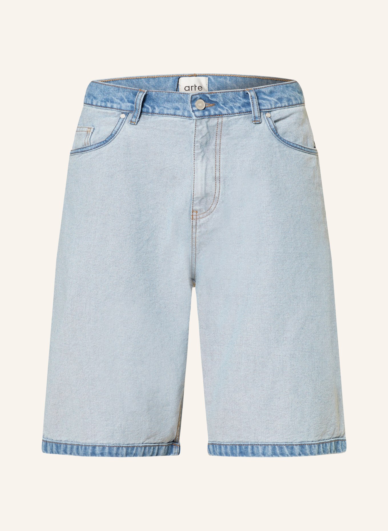 Arte Antwerp denim shorts: 488 DENIM BLEACH