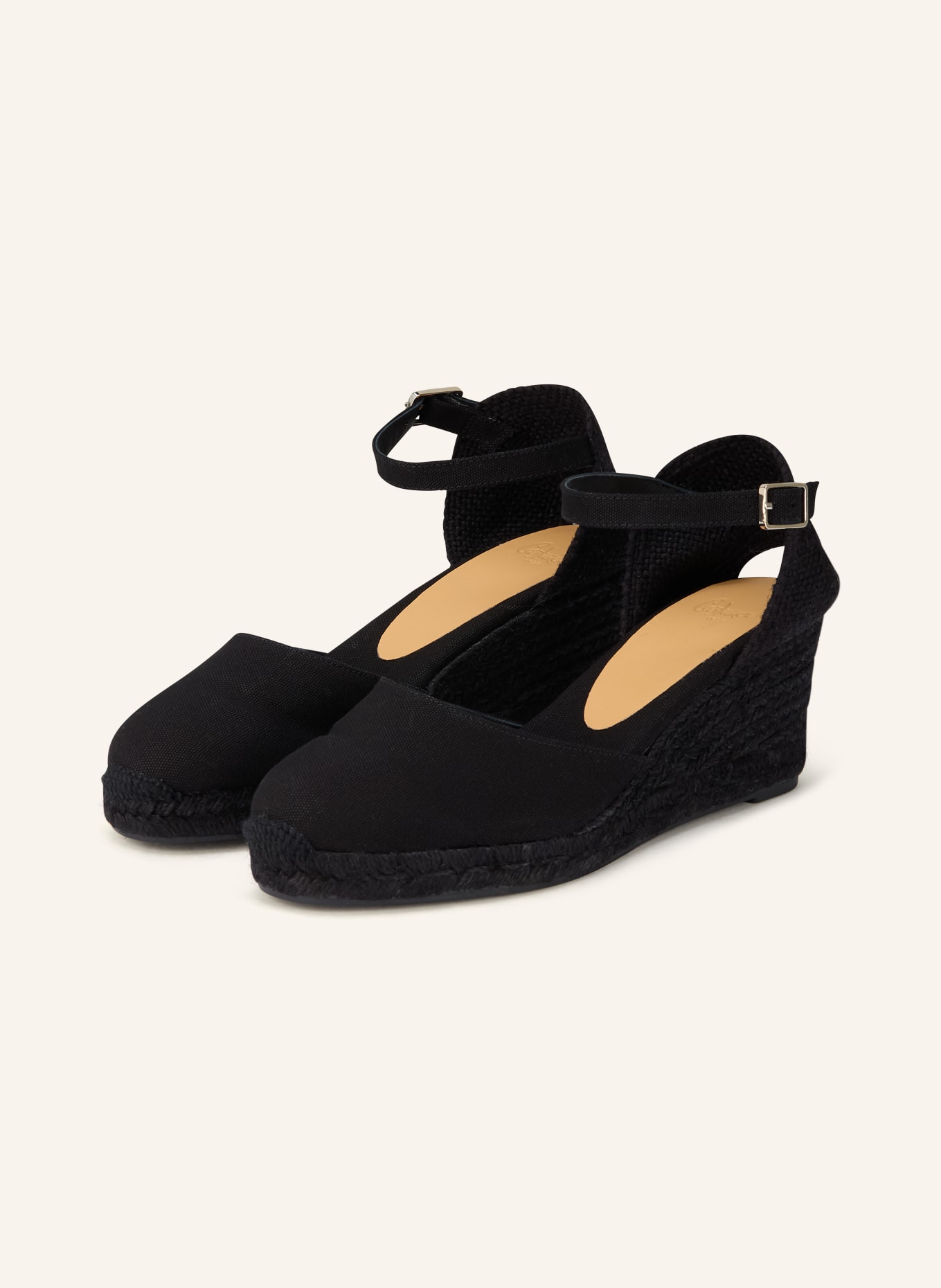 Castaner CAROL wedges: BLACK