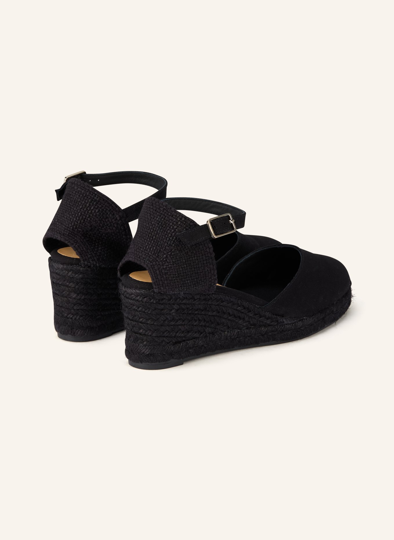 Castaner CAROL wedges: BLACK