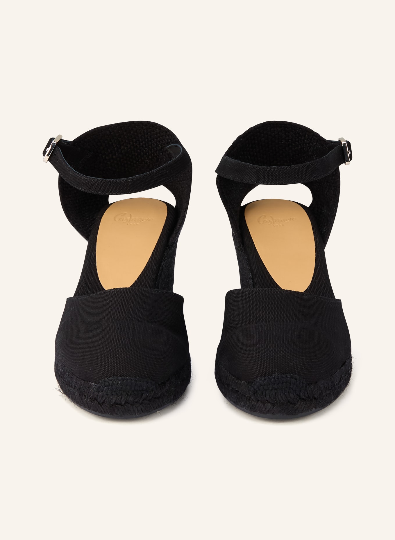 Castaner CAROL wedges: BLACK