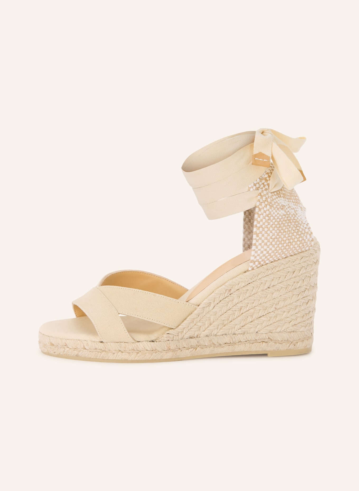 Castaner Wedges BAILEY: BEIGE / CRÈME