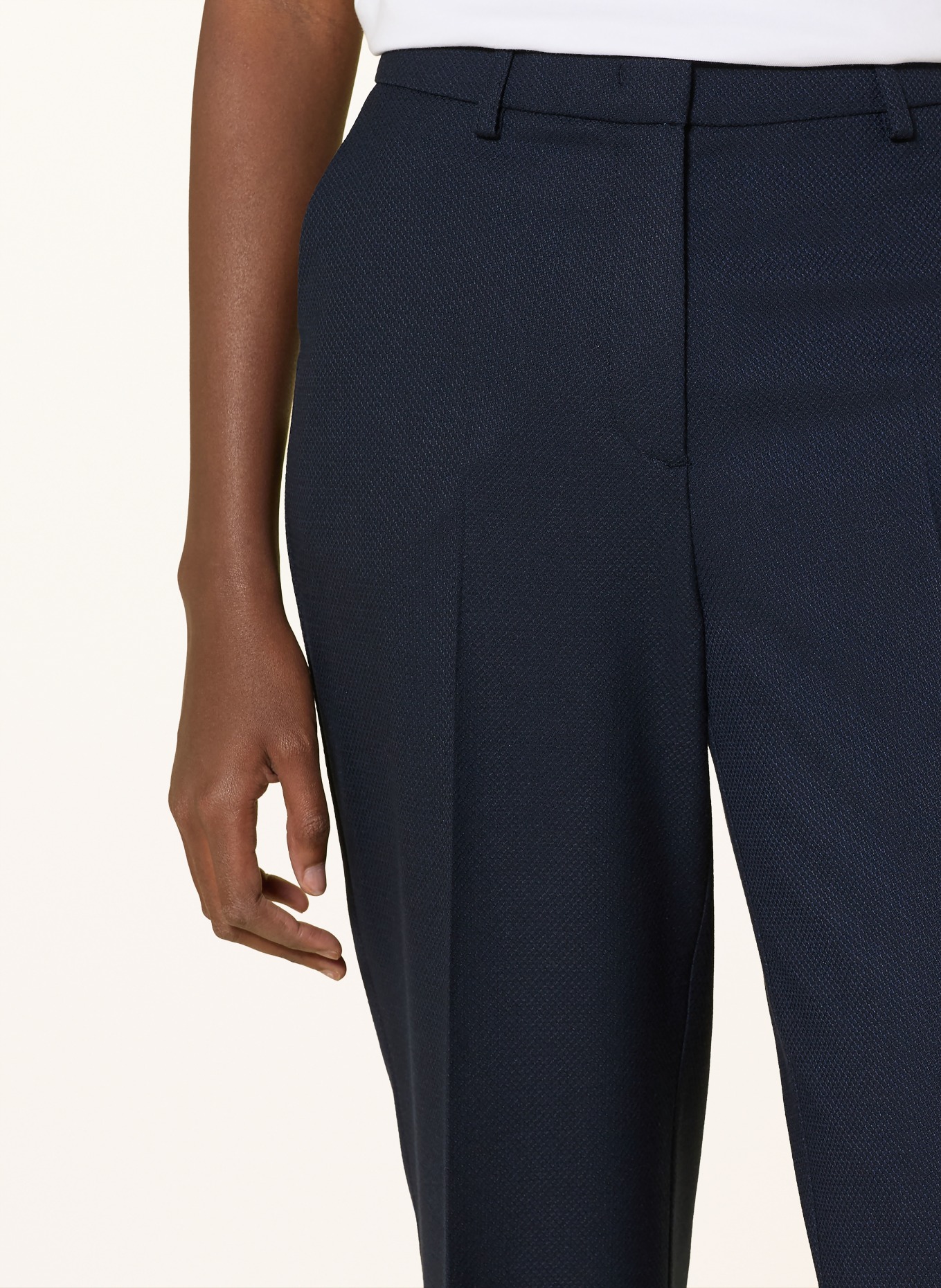 MORE & MORE marlene pants: DARK BLUE