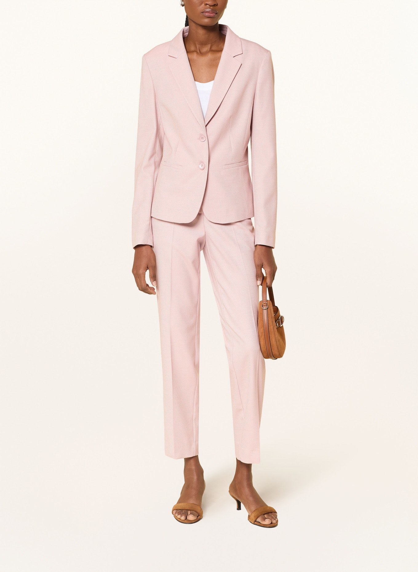 MORE & MORE marynarka: BLADORÓŻOWY / KREMOWY