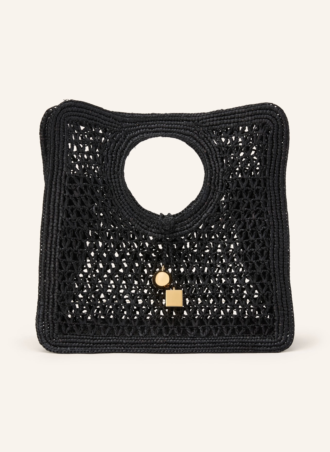 JACQUEMUS Handtasche LE PETIT CARRE: SCHWARZ