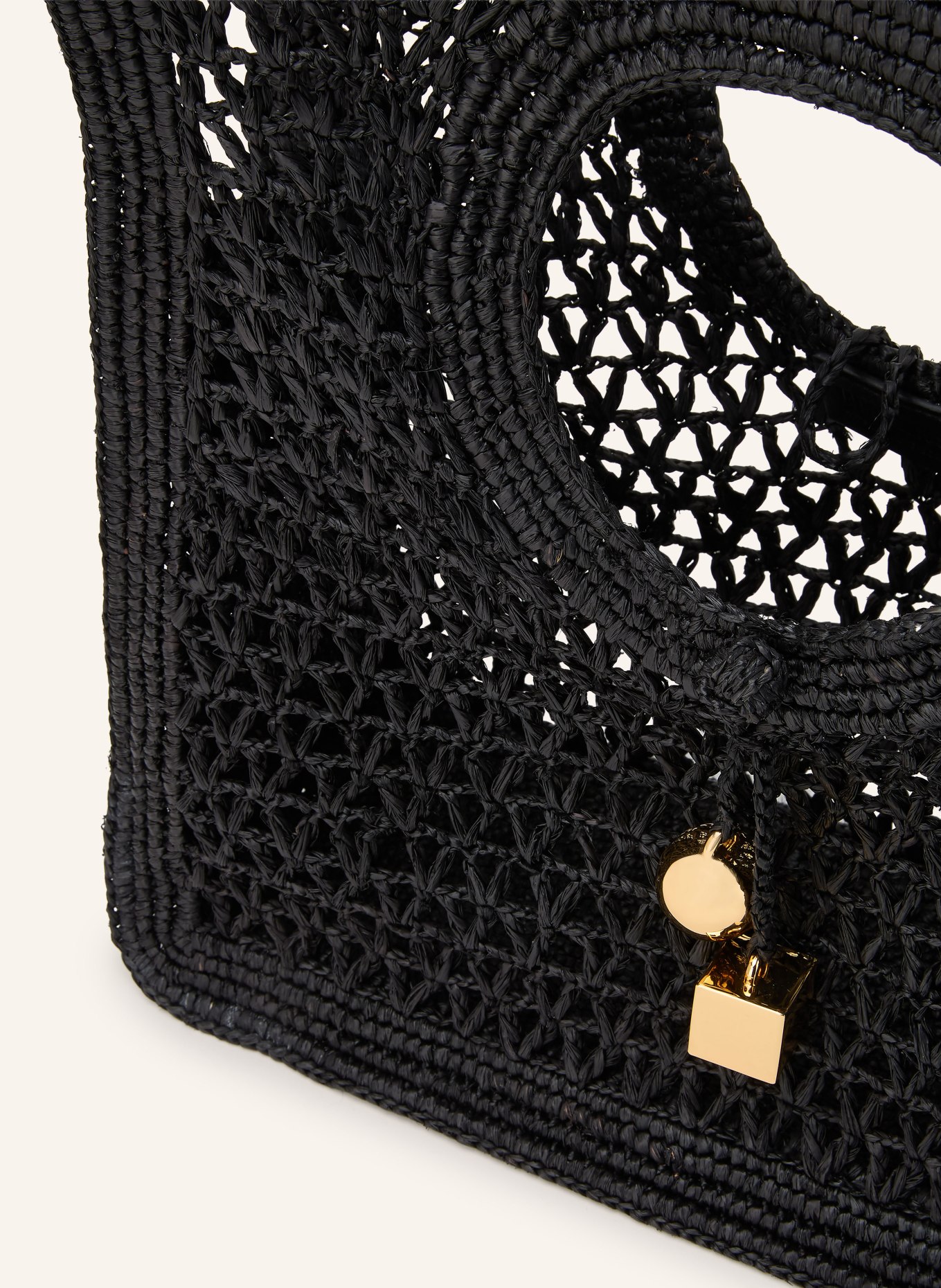 JACQUEMUS Handtasche LE PETIT CARRE: SCHWARZ