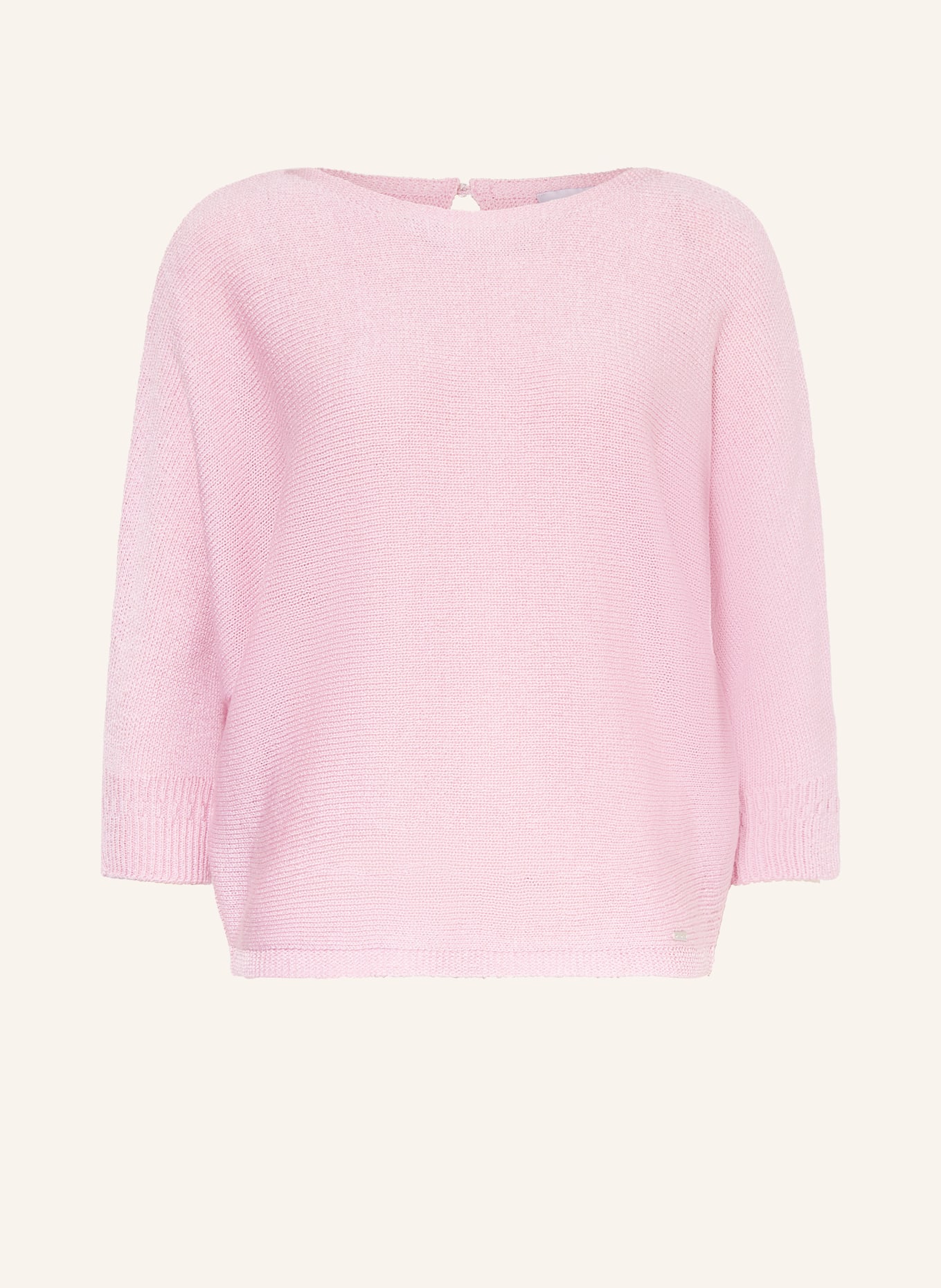 MORE & MORE Svetr s 3/4 rukávy: RŮŽOVÁ