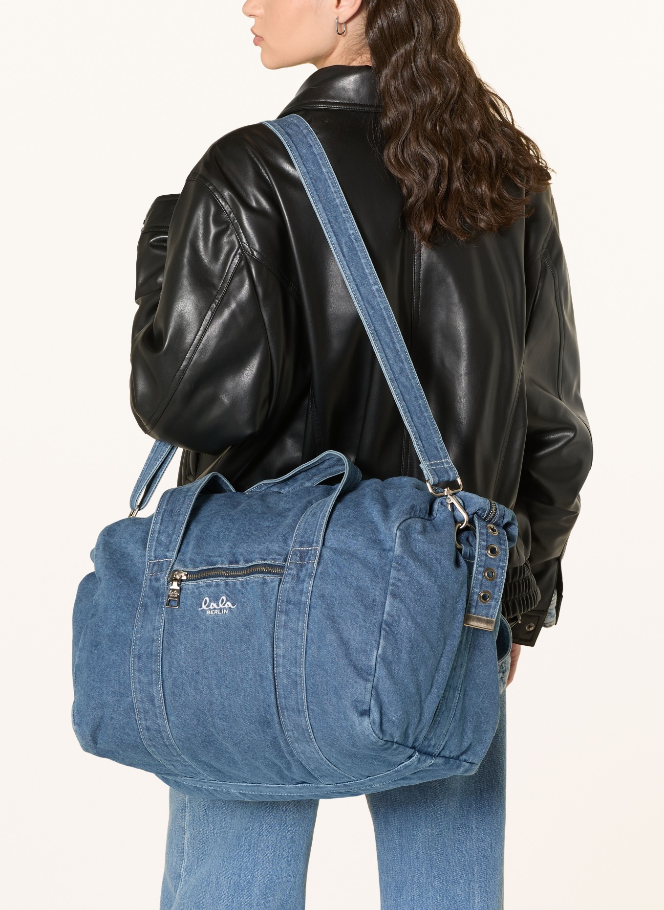Lala Berlin BIG BAG MURIEL Shopper: BLUE