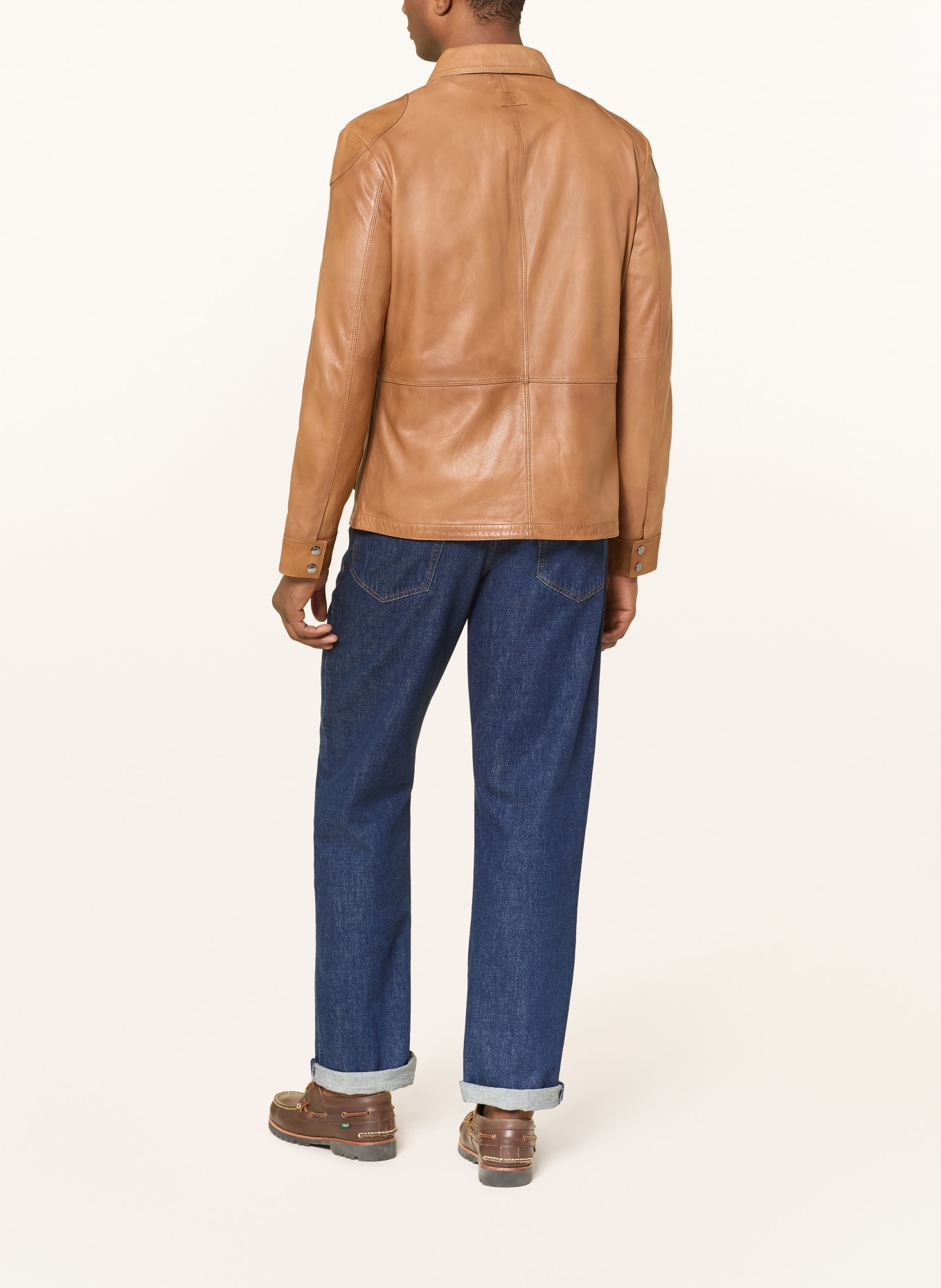 MILESTONE Kožená bunda MSALEXIS: KOŇAKOVÁ