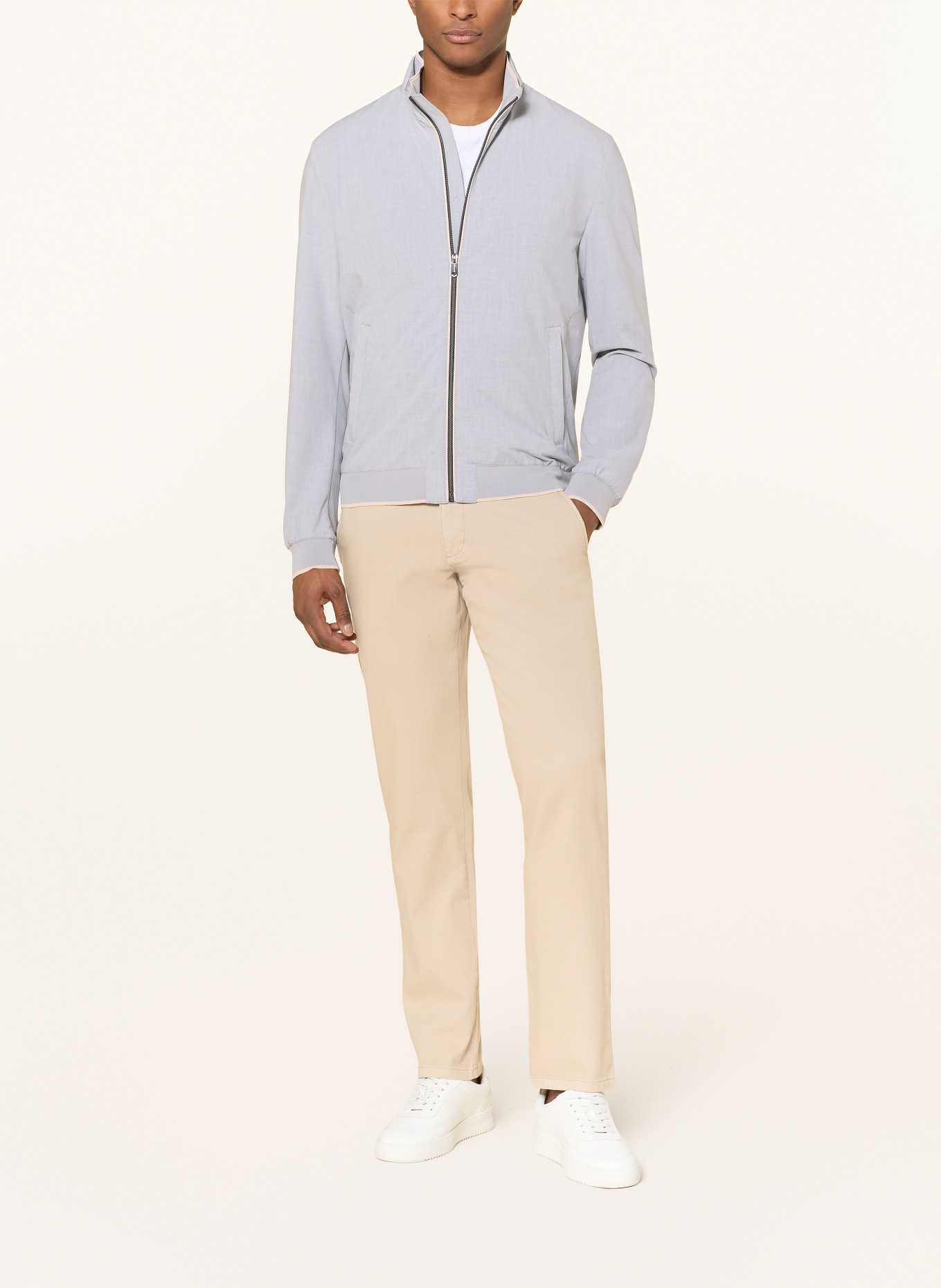 MILESTONE Bunda MSLANDO: SVĚTLE ŠEDÁ