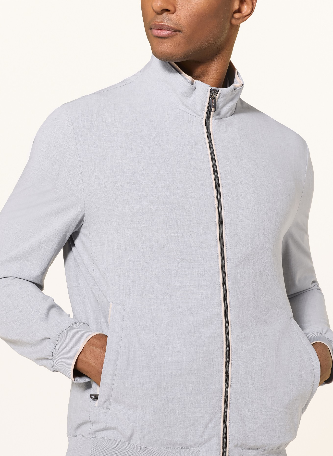 MILESTONE Bunda MSLANDO: SVĚTLE ŠEDÁ