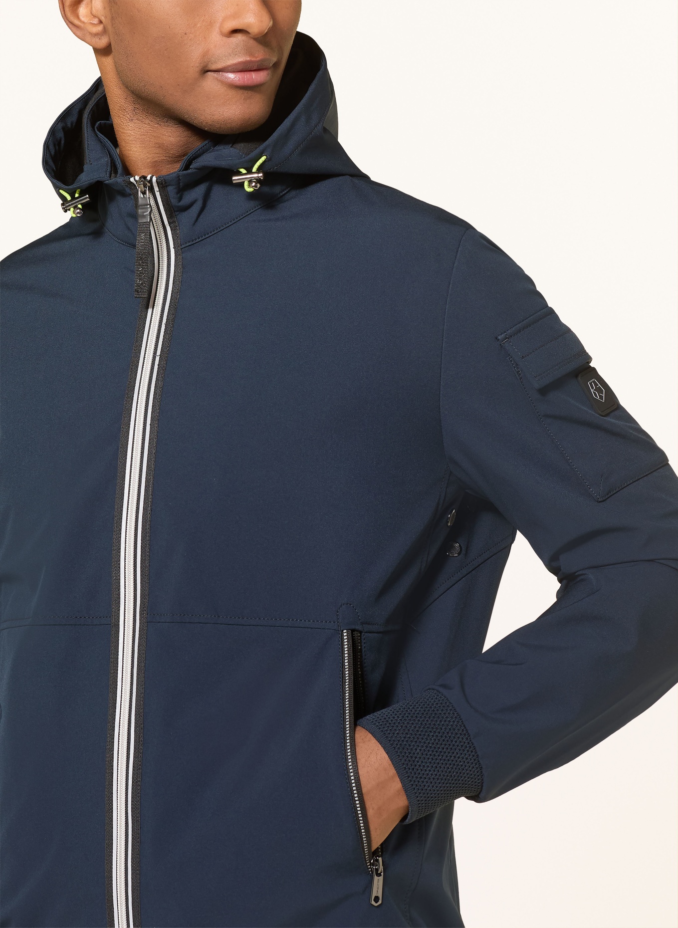 MILESTONE MSNIKLAS functional jacket: DARK BLUE