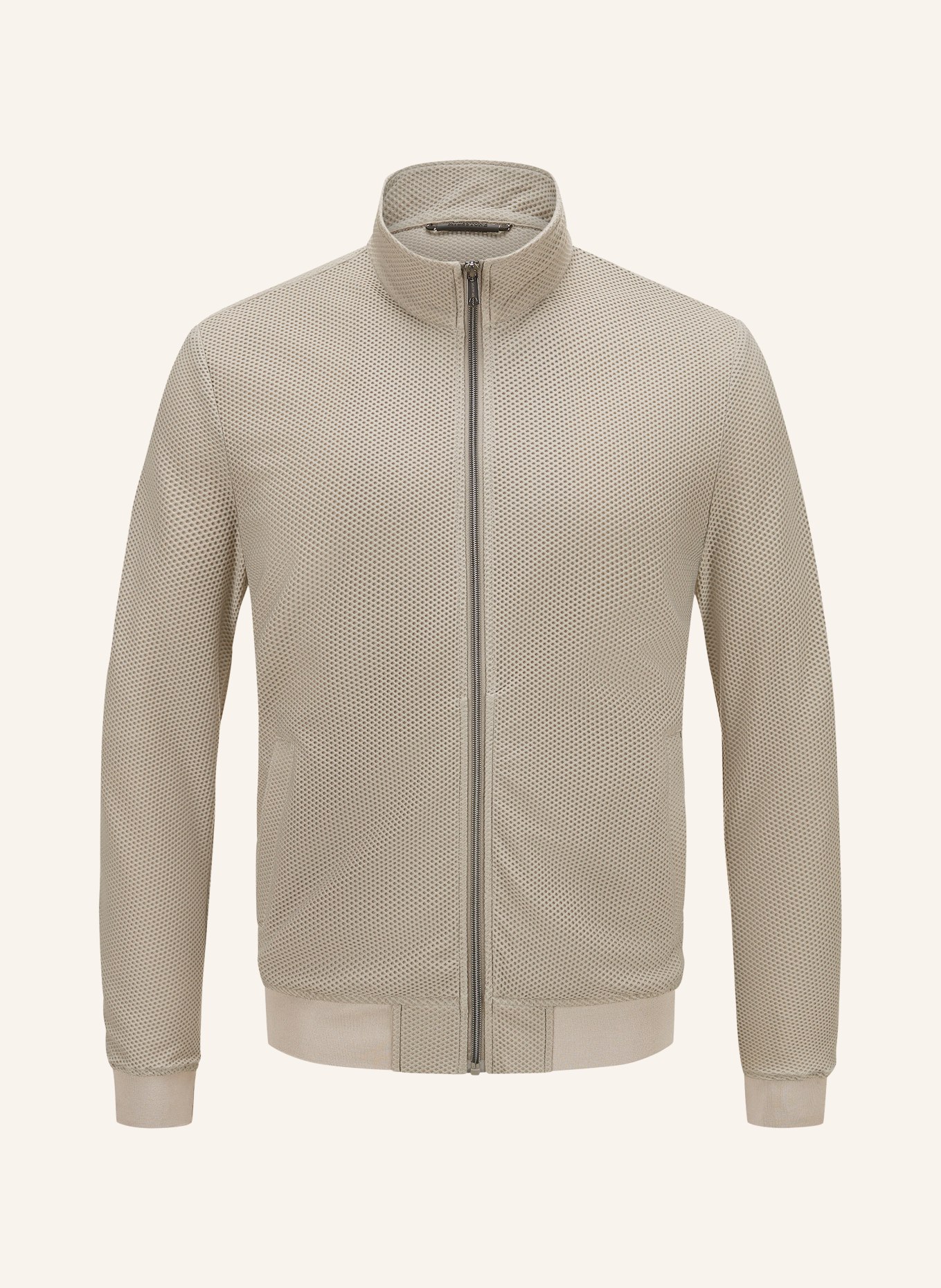 MILESTONE Síťovaná bunda MSALVARO: ČERNOŠEDÁ