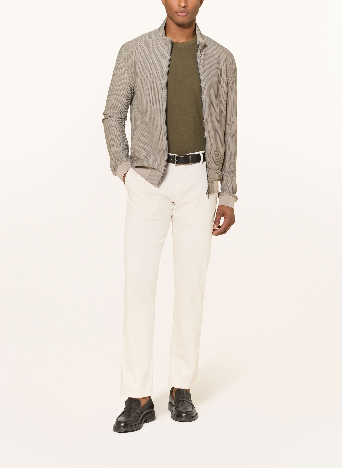 MILESTONE Síťovaná bunda MSALVARO: ČERNOŠEDÁ