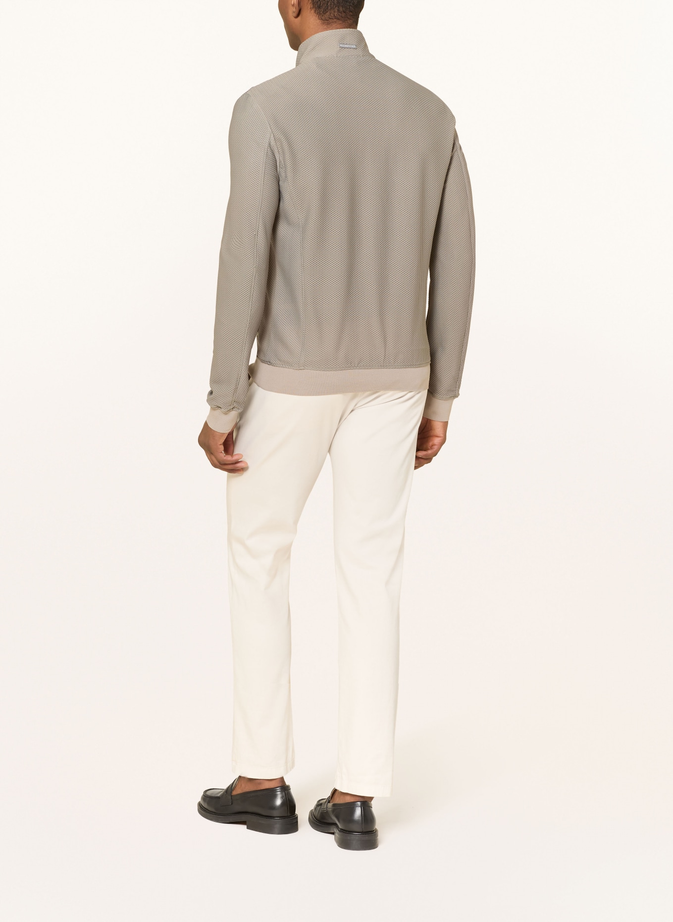 MILESTONE Síťovaná bunda MSALVARO: ČERNOŠEDÁ