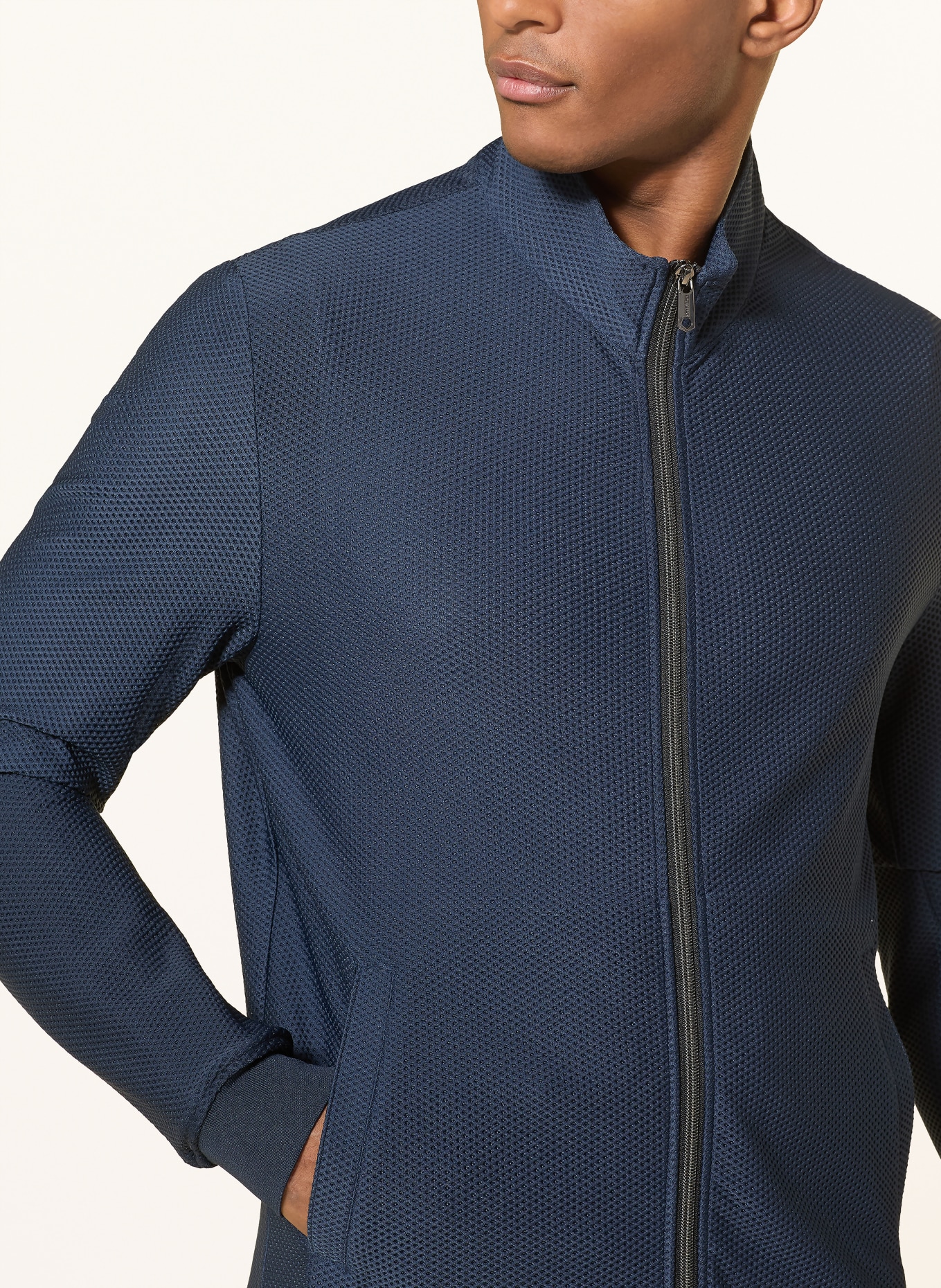MILESTONE Mesh jacket MSALVARO: DARK BLUE