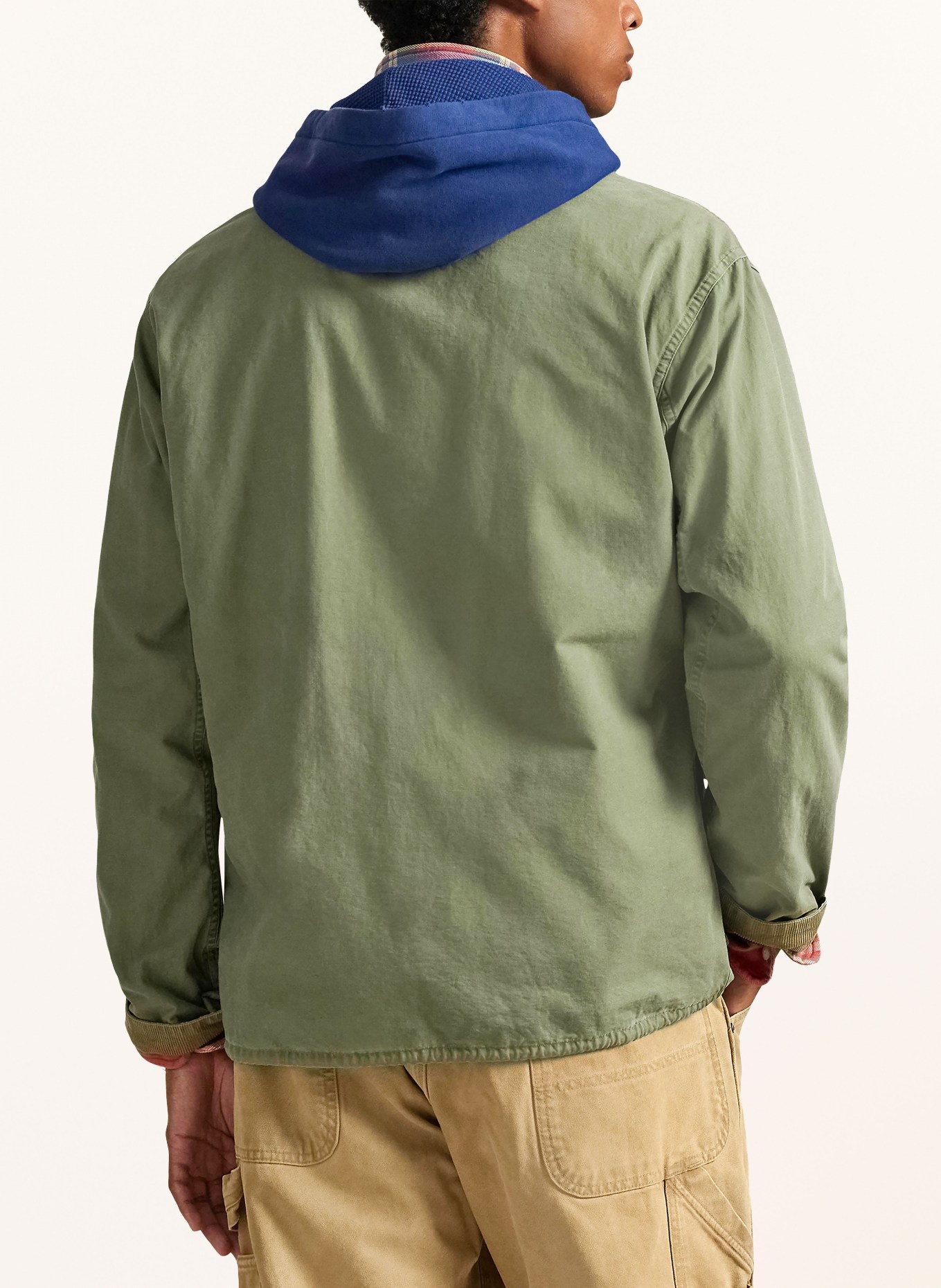POLO RALPH LAUREN field jacket: KHAKI / BEIGE / BLACK