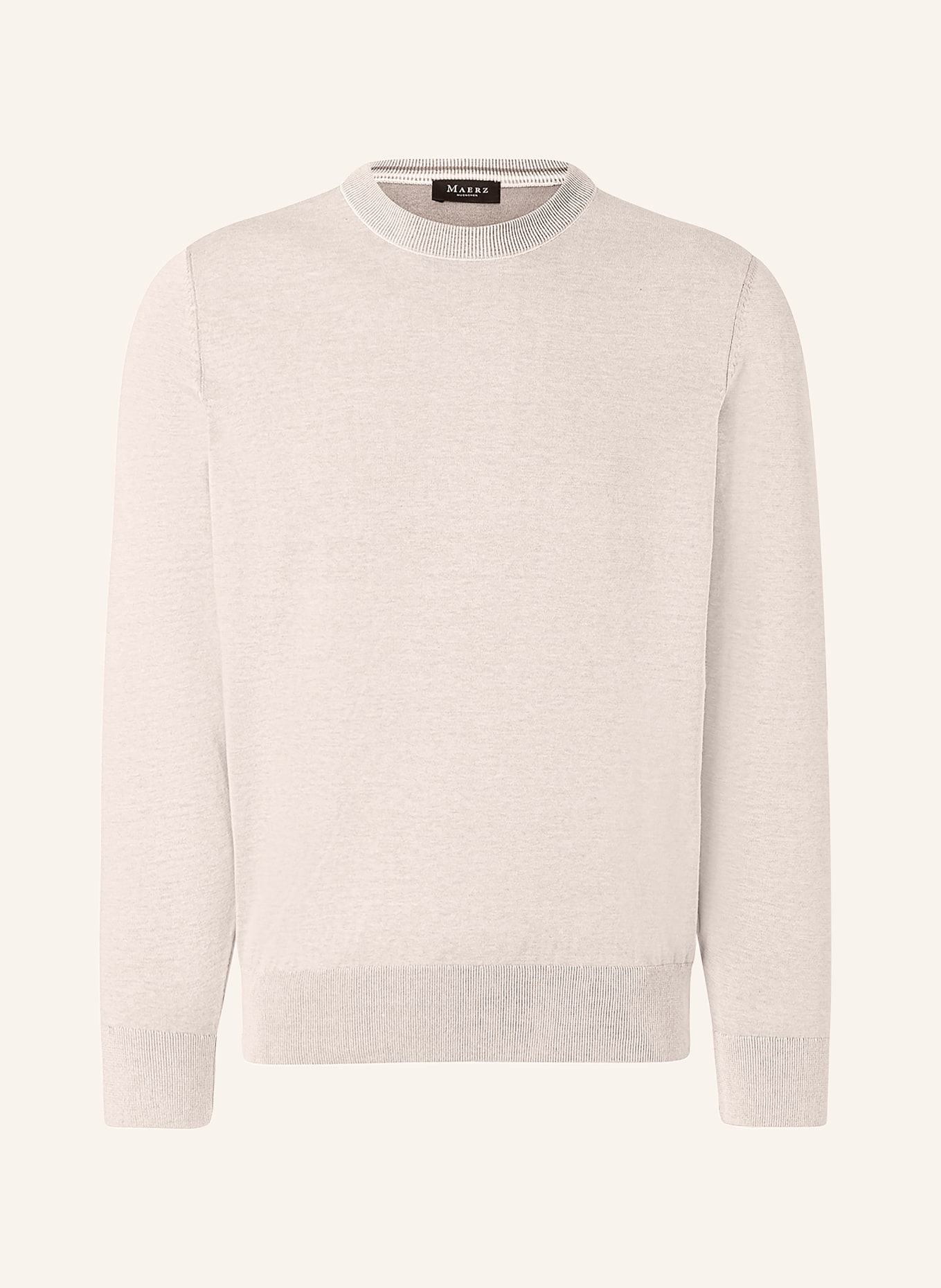 MAERZ MUENCHEN sweater: LIGHT GRAY