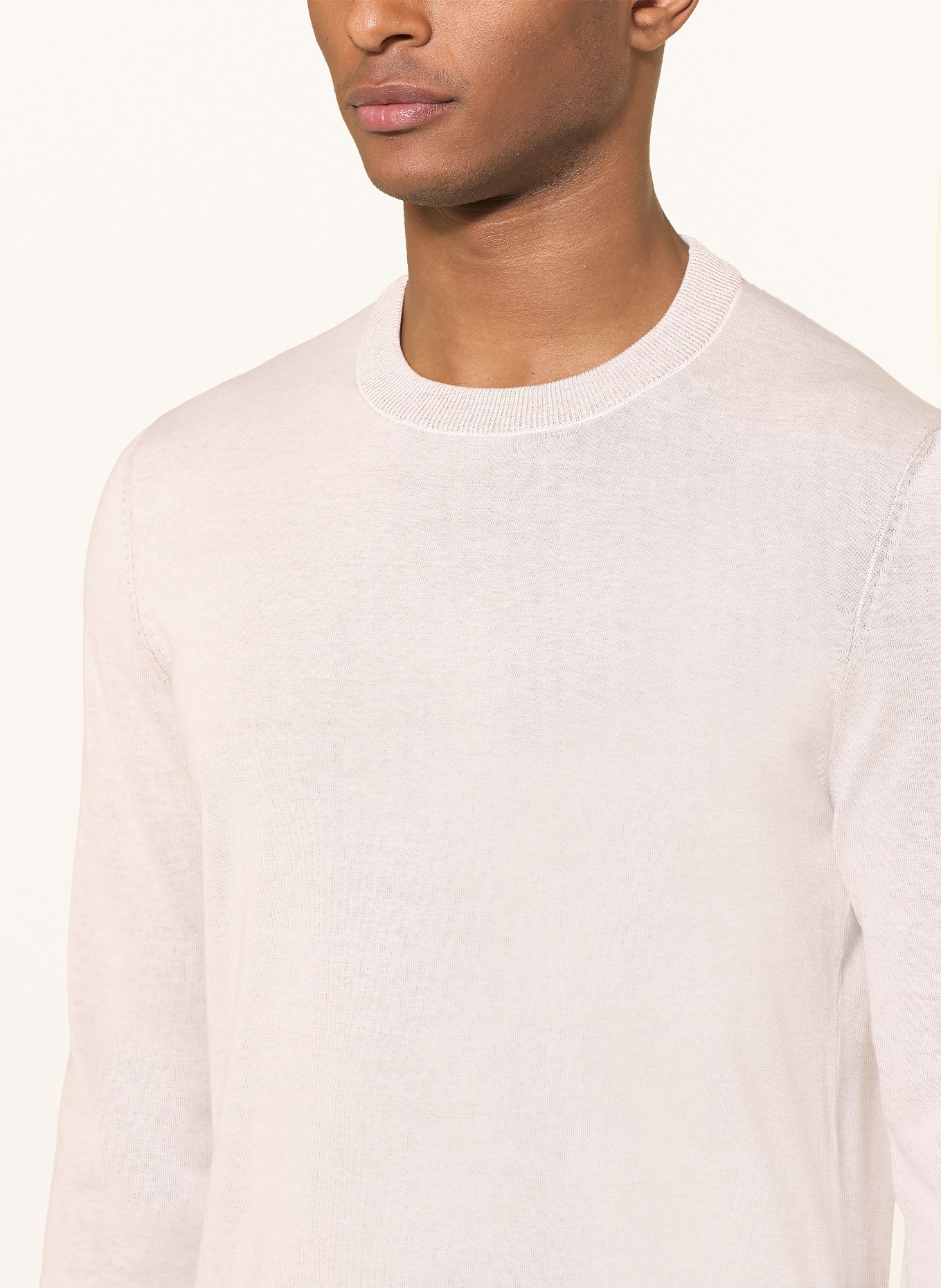 MAERZ MUENCHEN sweater: LIGHT GRAY