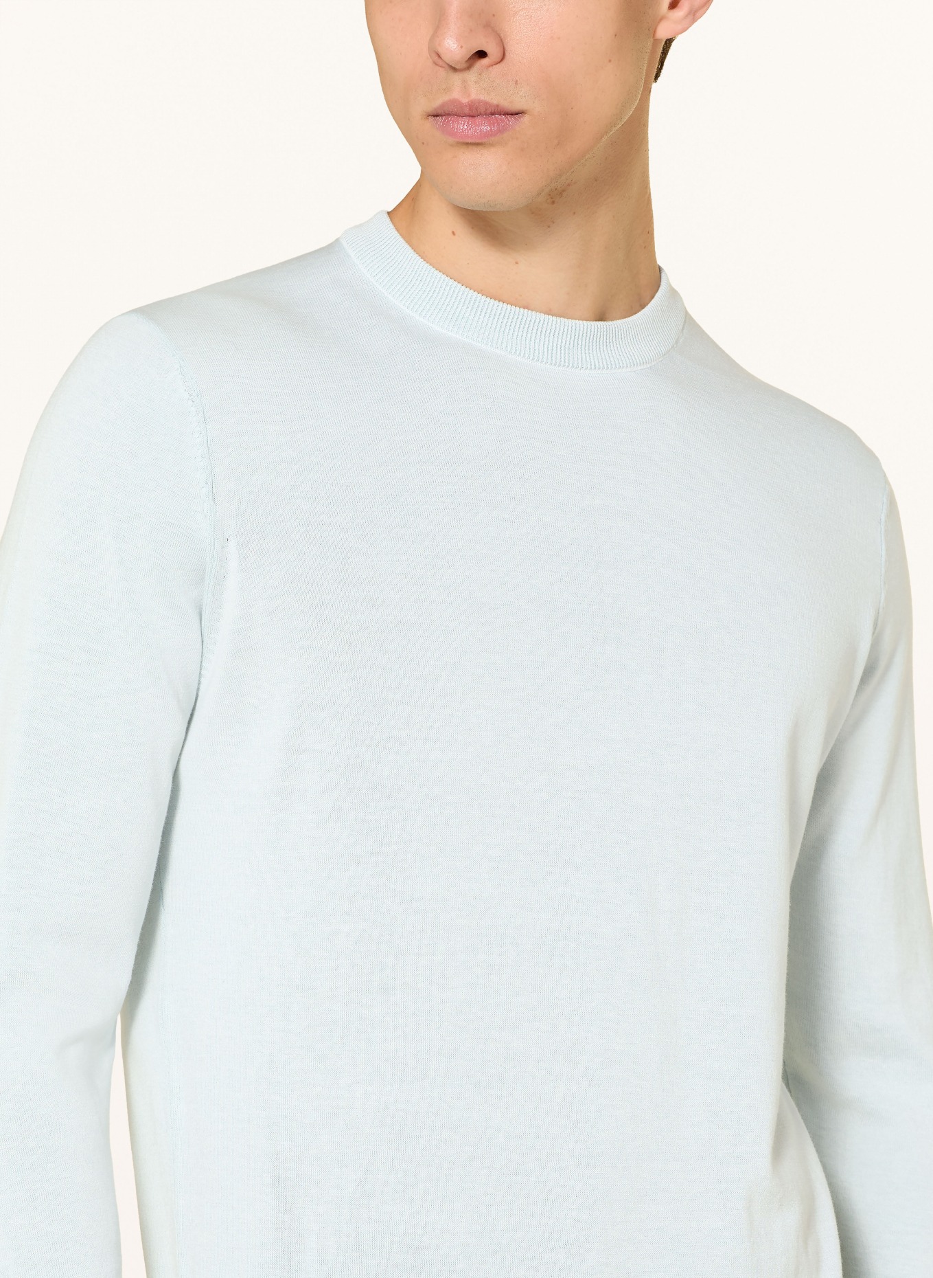 MAERZ MUENCHEN sweater: LIGHT BLUE