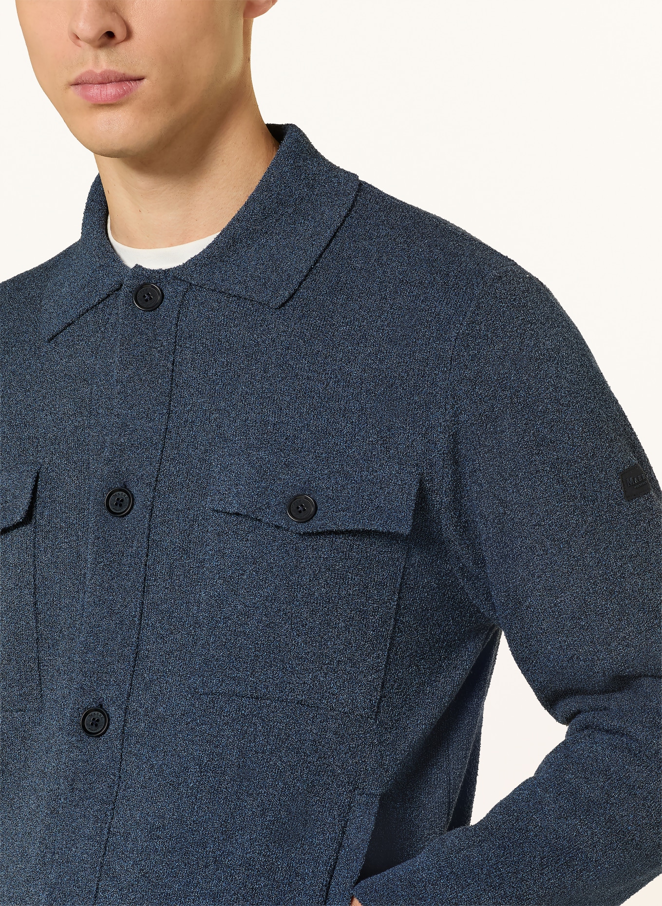 MAERZ MUENCHEN svetr: TMAVĚ MODRÁ