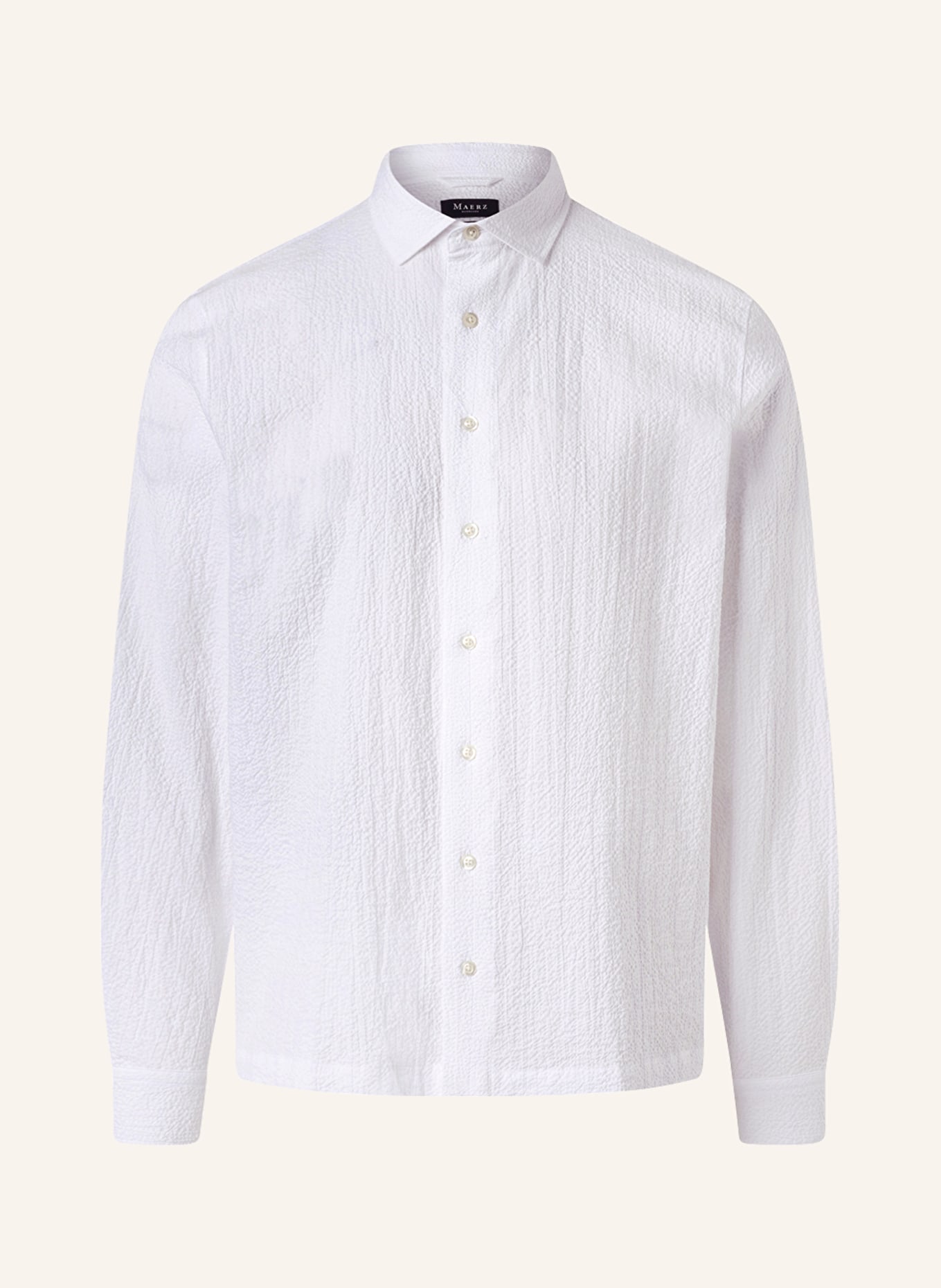 MAERZ MUENCHEN Overhemd Comfort Fit: WIT